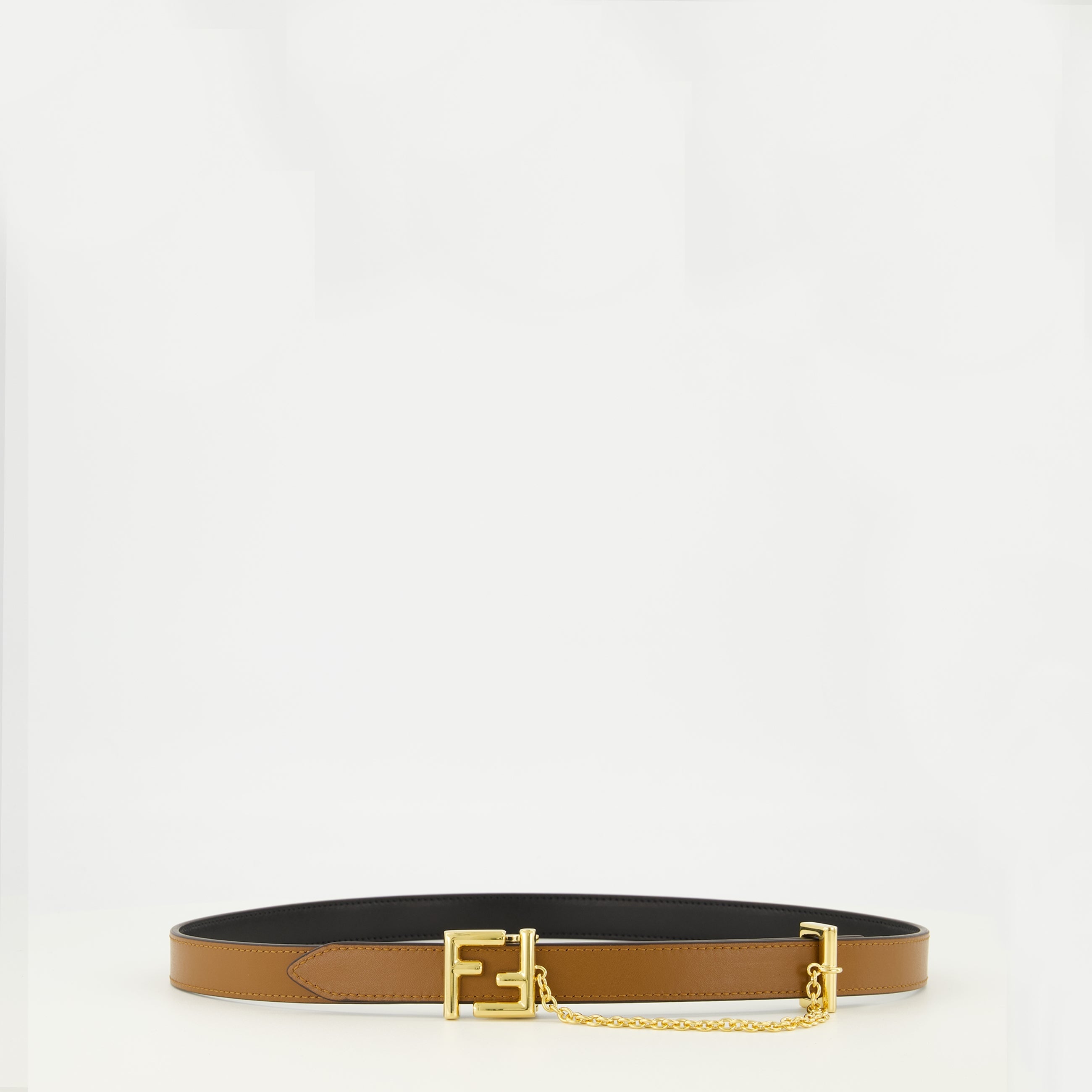 Image of FF Reversible Belt by Fendi for Women - Season Spring-Summer 2026 - Detail View 1