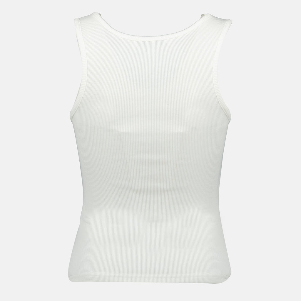 Christopher Esber, Crystal Pin Dress, V-neck dress, slim fit dress, white dress