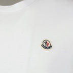 Cotton t-shirts, Moncler logo tees, casual essentials, three-pack shirts, premium cotton wear