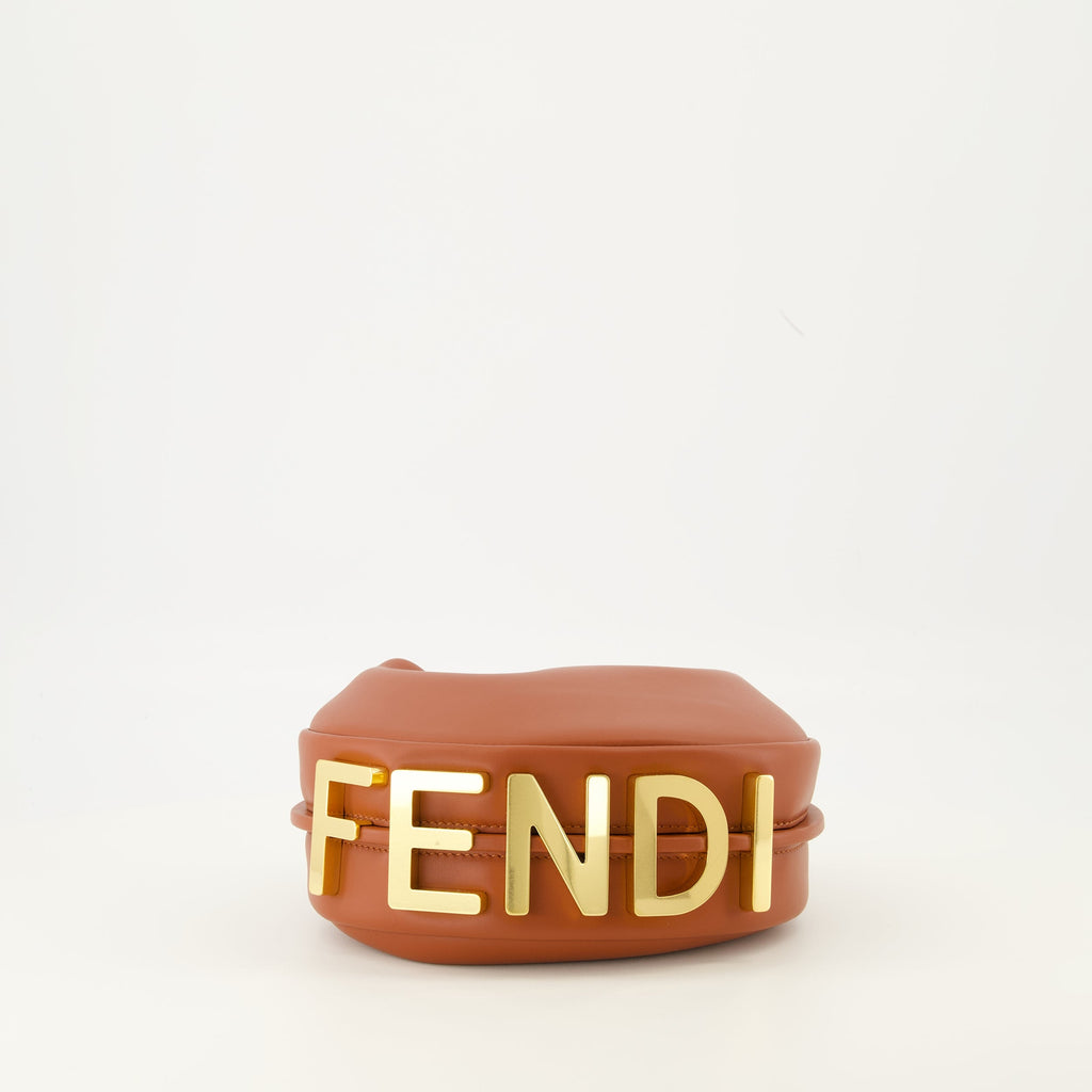 Image of Le Sac Fendigraphy Mini by Fendi for Women - Season Autumn-Winter 2025 - Detail View 1