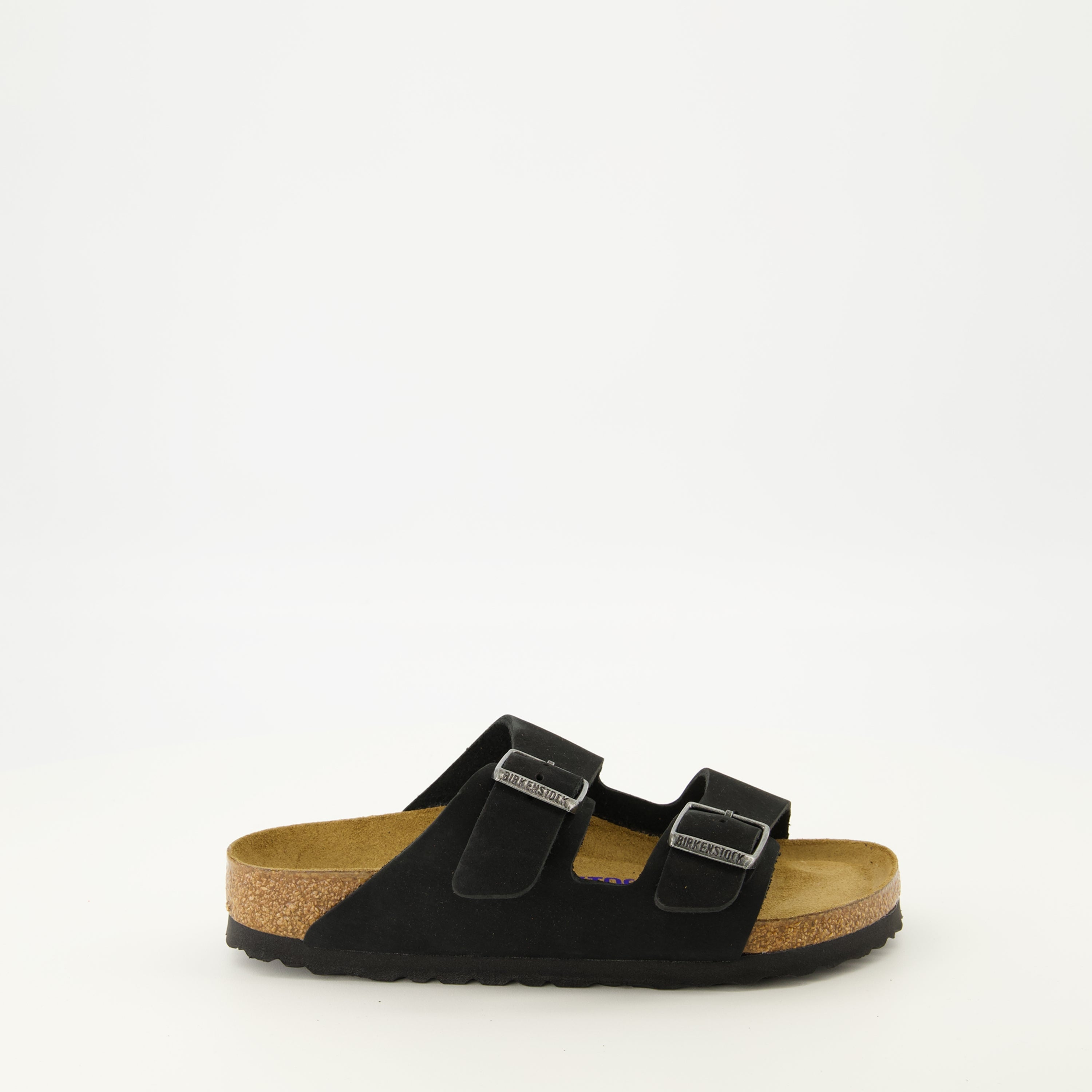 Birkenstock sandals, black Arizona sandals, comfortable footwear, adjustable sandals, nubuck leather sandals