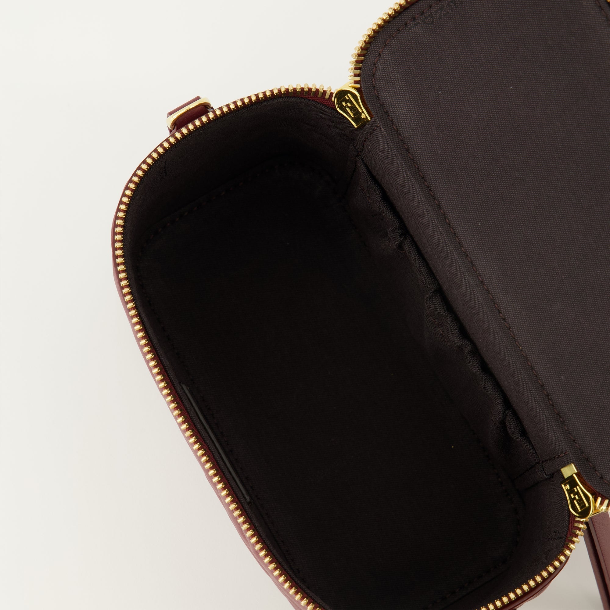 Mini Vanity Bag Bordeaux