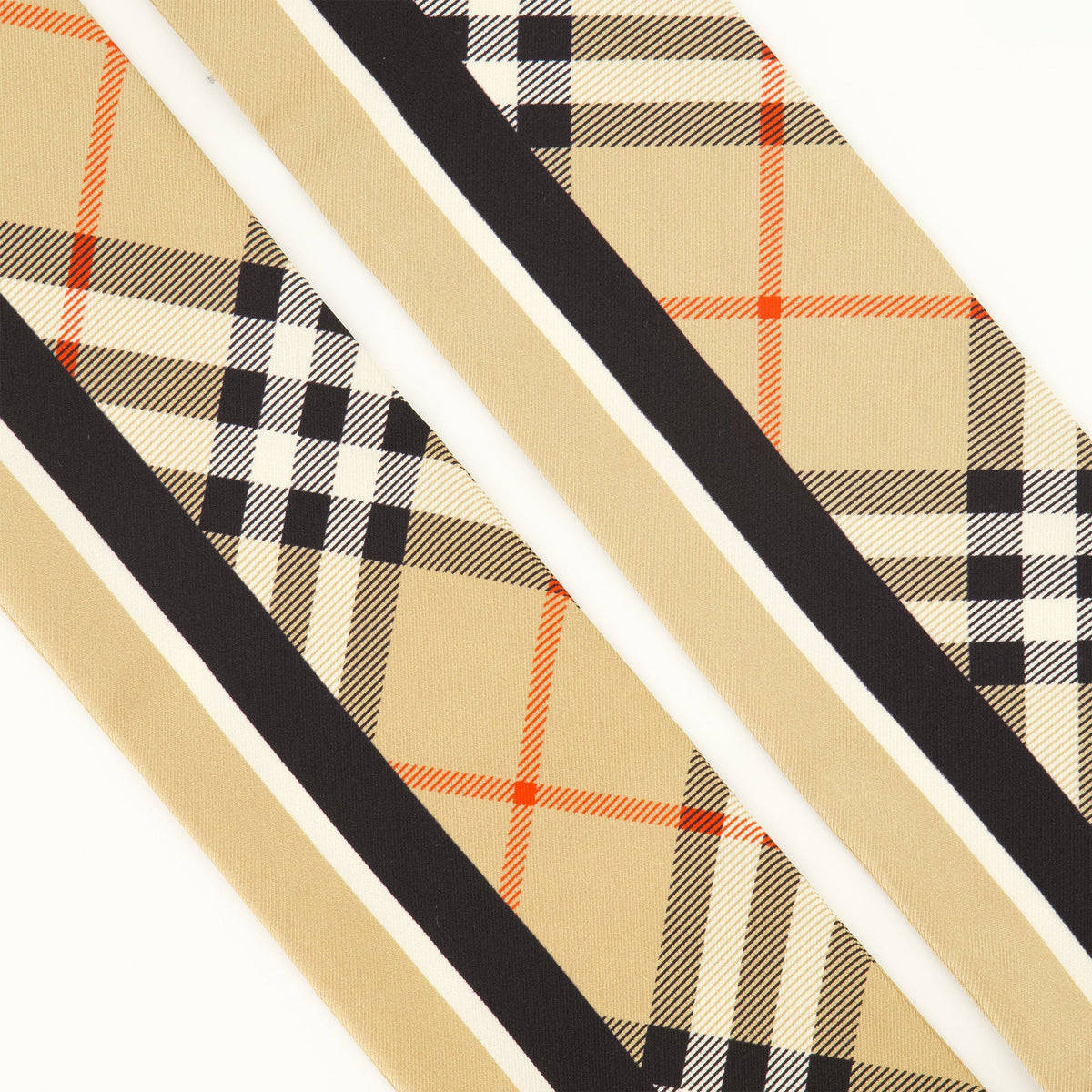 Knight Check シルクスカーフ