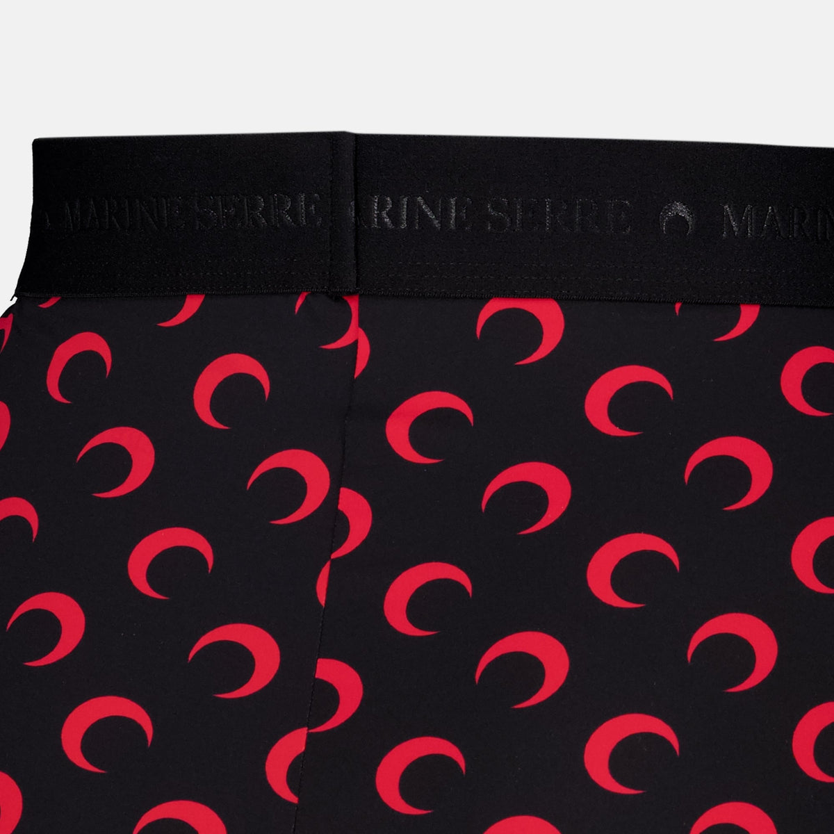 Jersey Moon Red Cycling Shorts