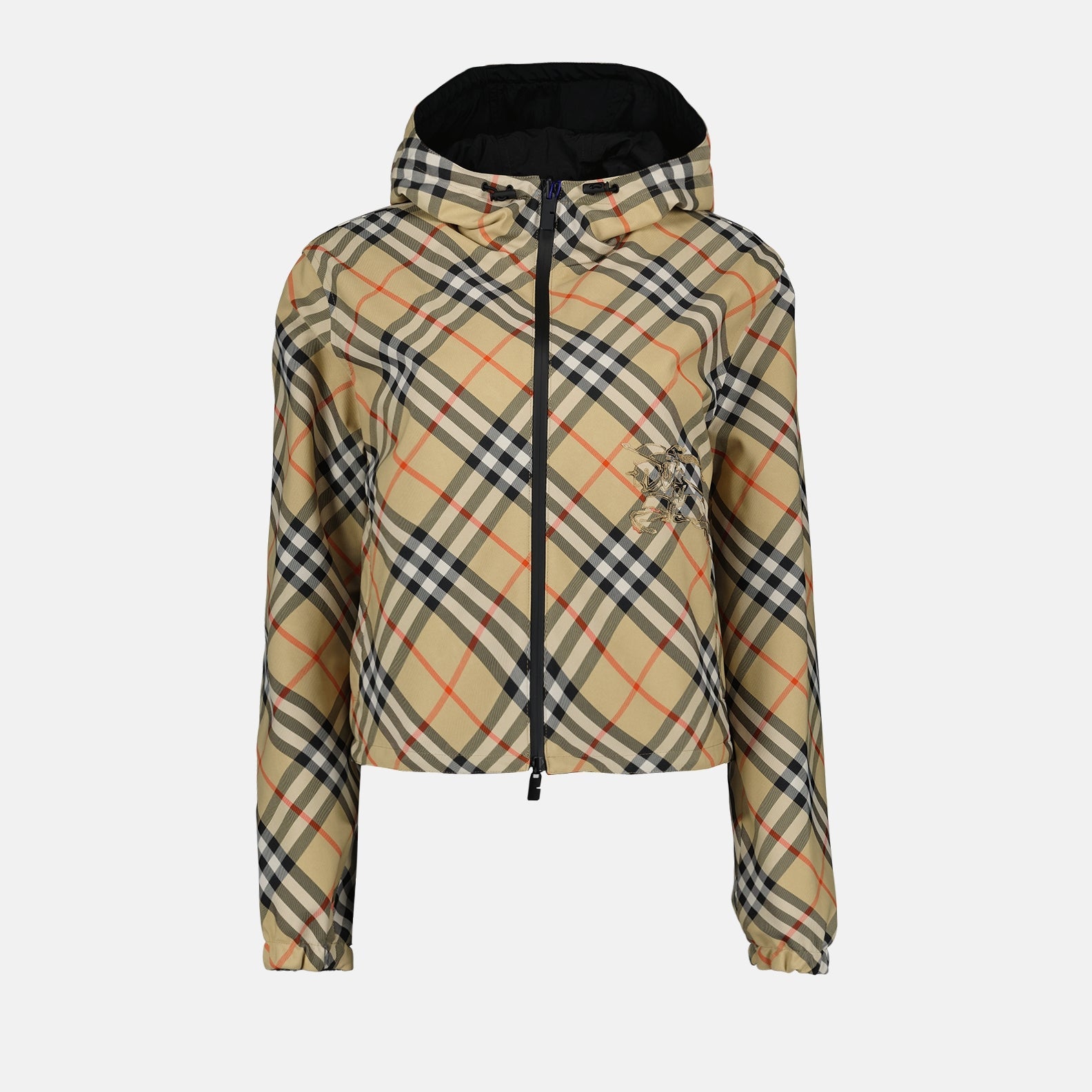 reversible jacket, plaid windbreaker, Burberry 2025, versatile outerwear, elegant design