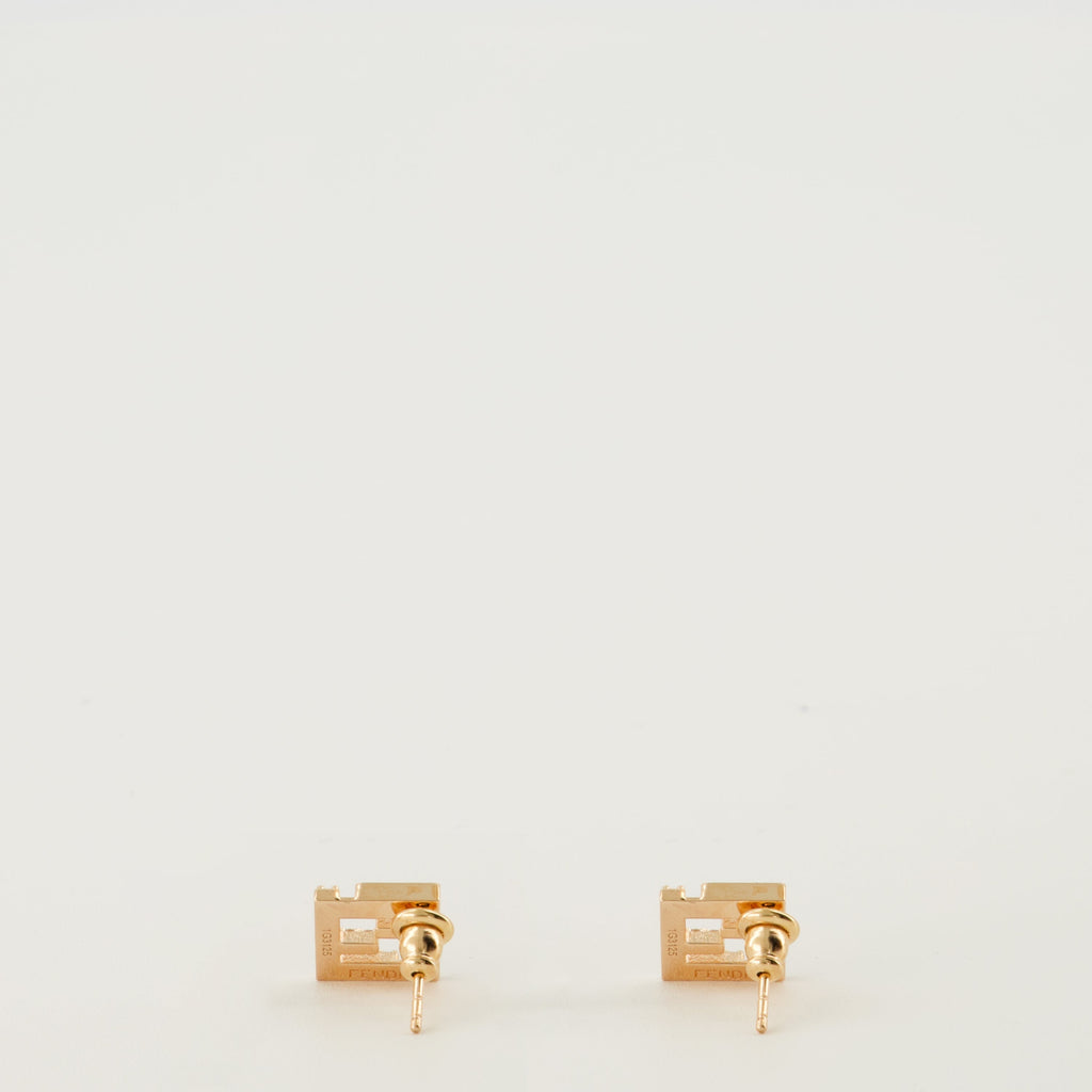 Imagem dos Brincos Forever da Fendi para Mulheres - Temporada Primavera-Verão 2026 - Vista Traseira