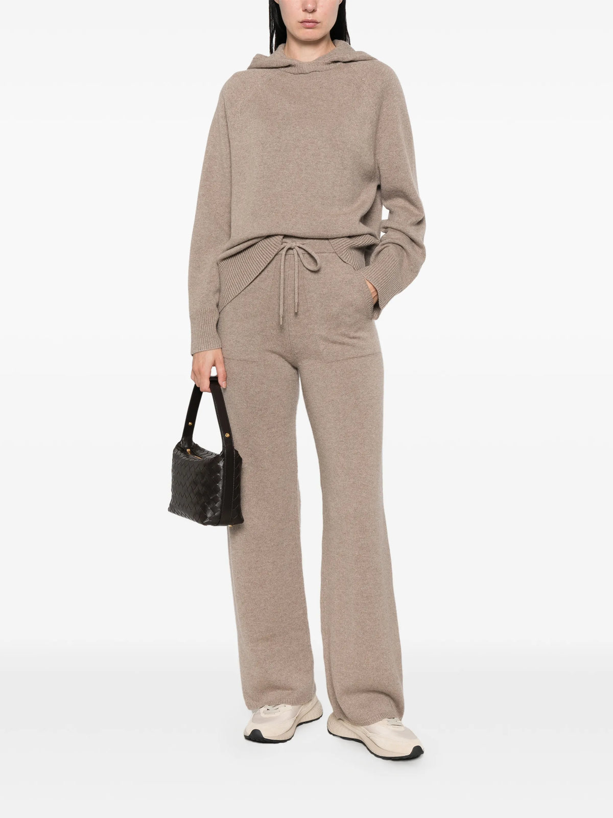 Image of Wide Leg Cashmere Pants by Max Mara for Women - Season Autumn-Winter 2026 - Model View 1