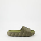 Bilde av Lilo Kaki Slide sandaler av Moncler for menn - Sesong Vår-Sommer 2025 - Høyresidevisning