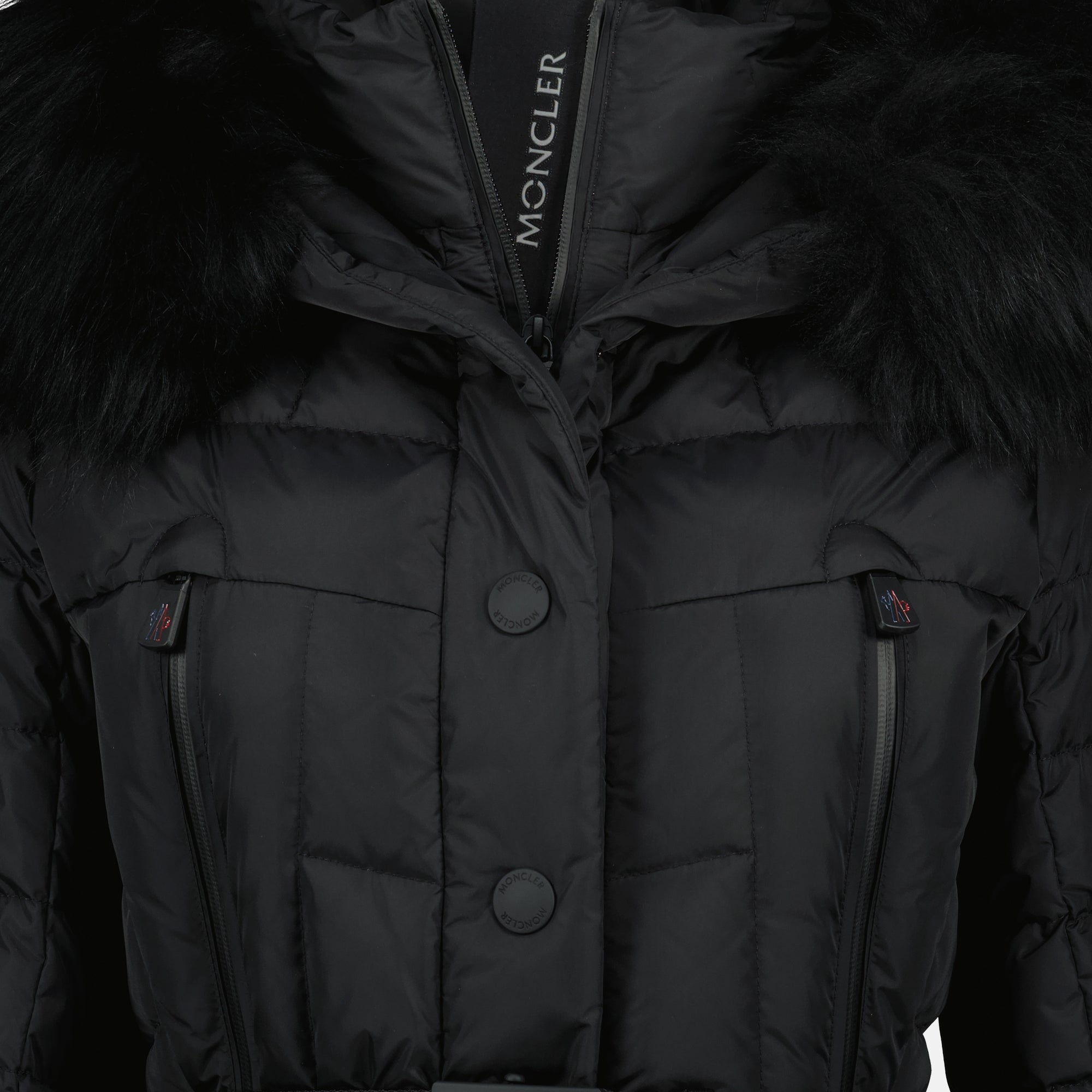 Moncler Grenoble down jacket, Beverley down jacket, women's winter coat, water-resistant jacket, nylon jacket