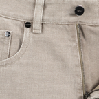 Image of High-Waisted Denim Shorts by Fendi for Women - Season Spring-Summer 2025 - Product detail view 3