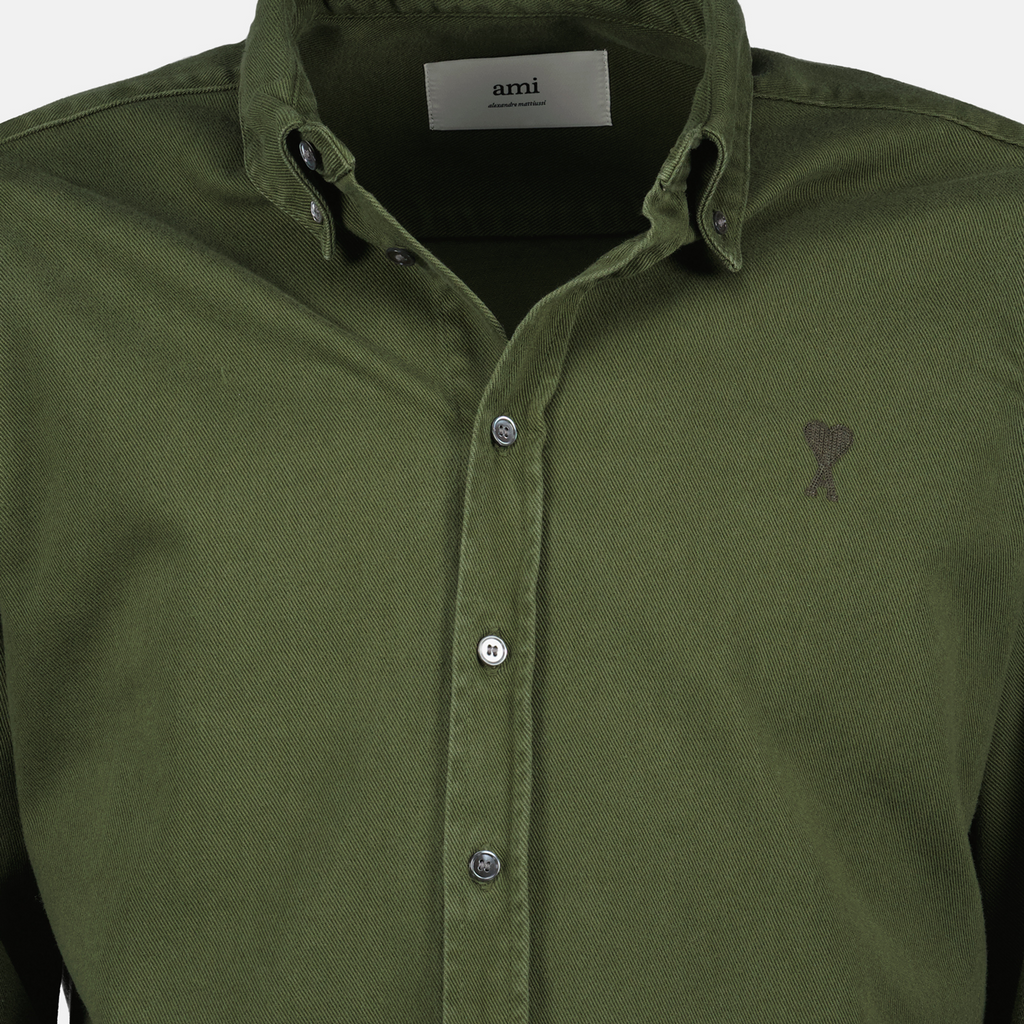 カーキ アミ・ド・クール シャツ