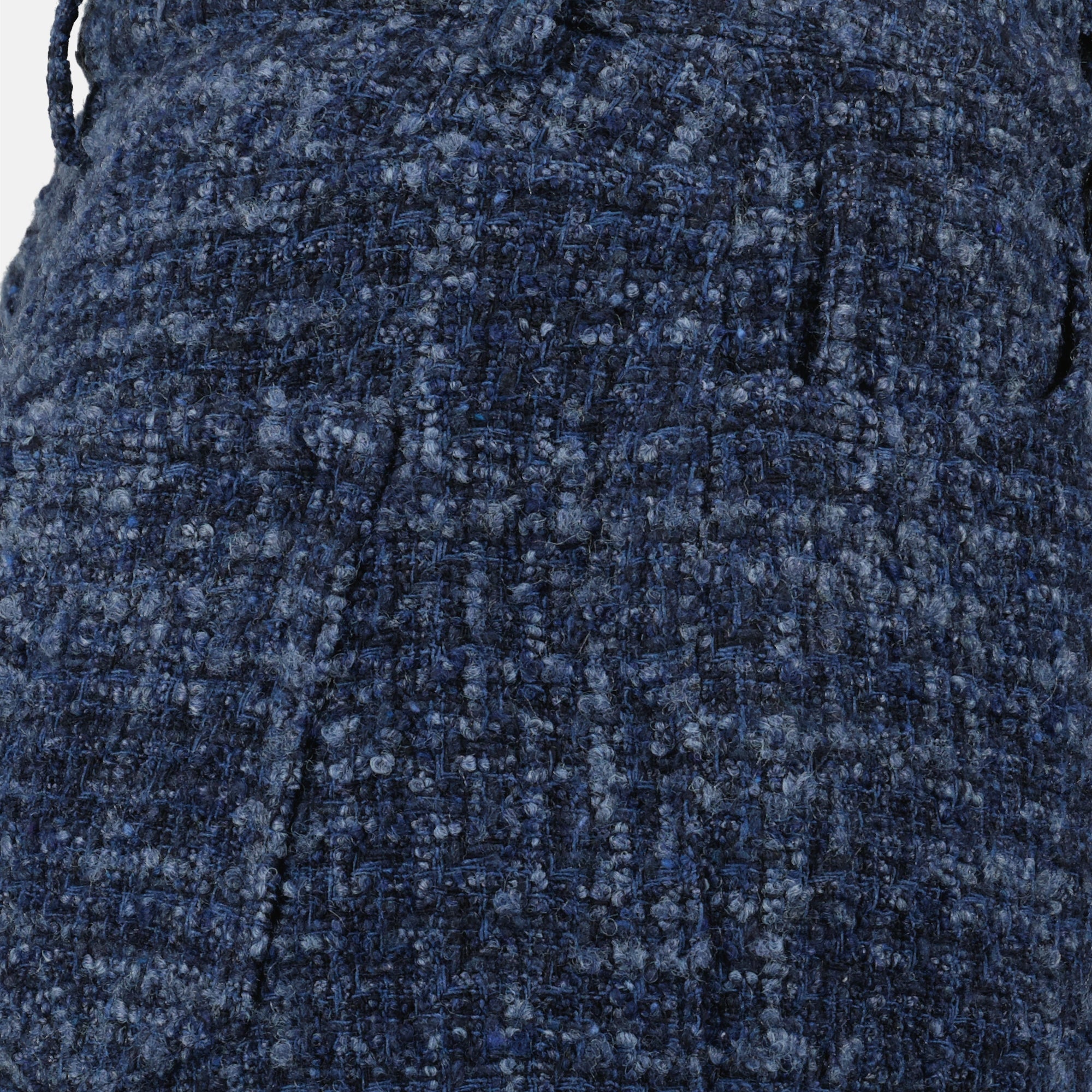 블루 트위드 쇼츠