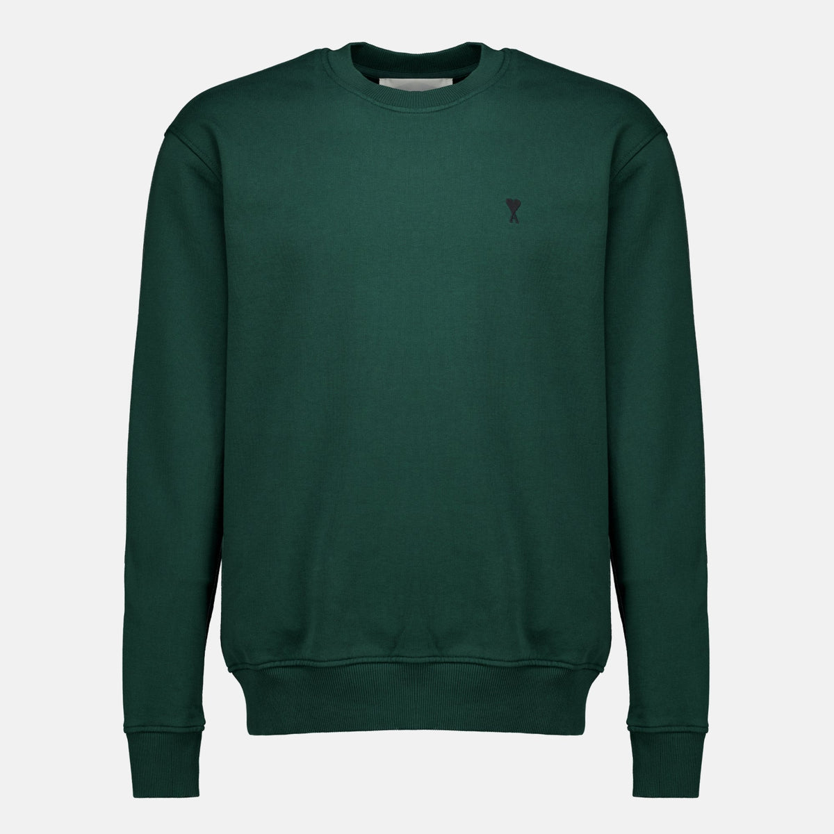 Sudadera de algodón verde