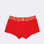 Versace, Medusa Greca, luxury boxer, red boxer, Autumn-Winter 2024