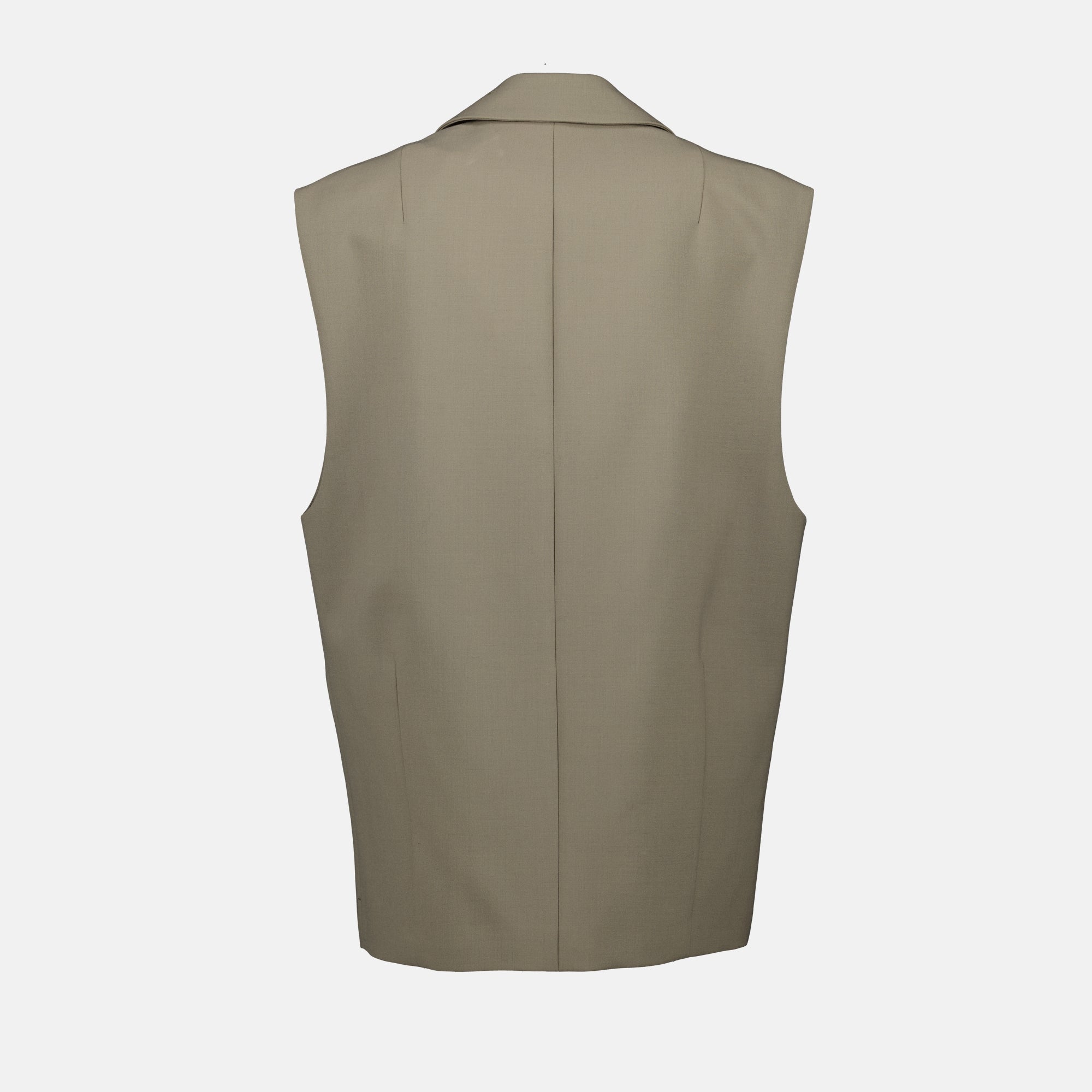 Oversized Beige Vest Blazer Cynesa WE IN STYLE