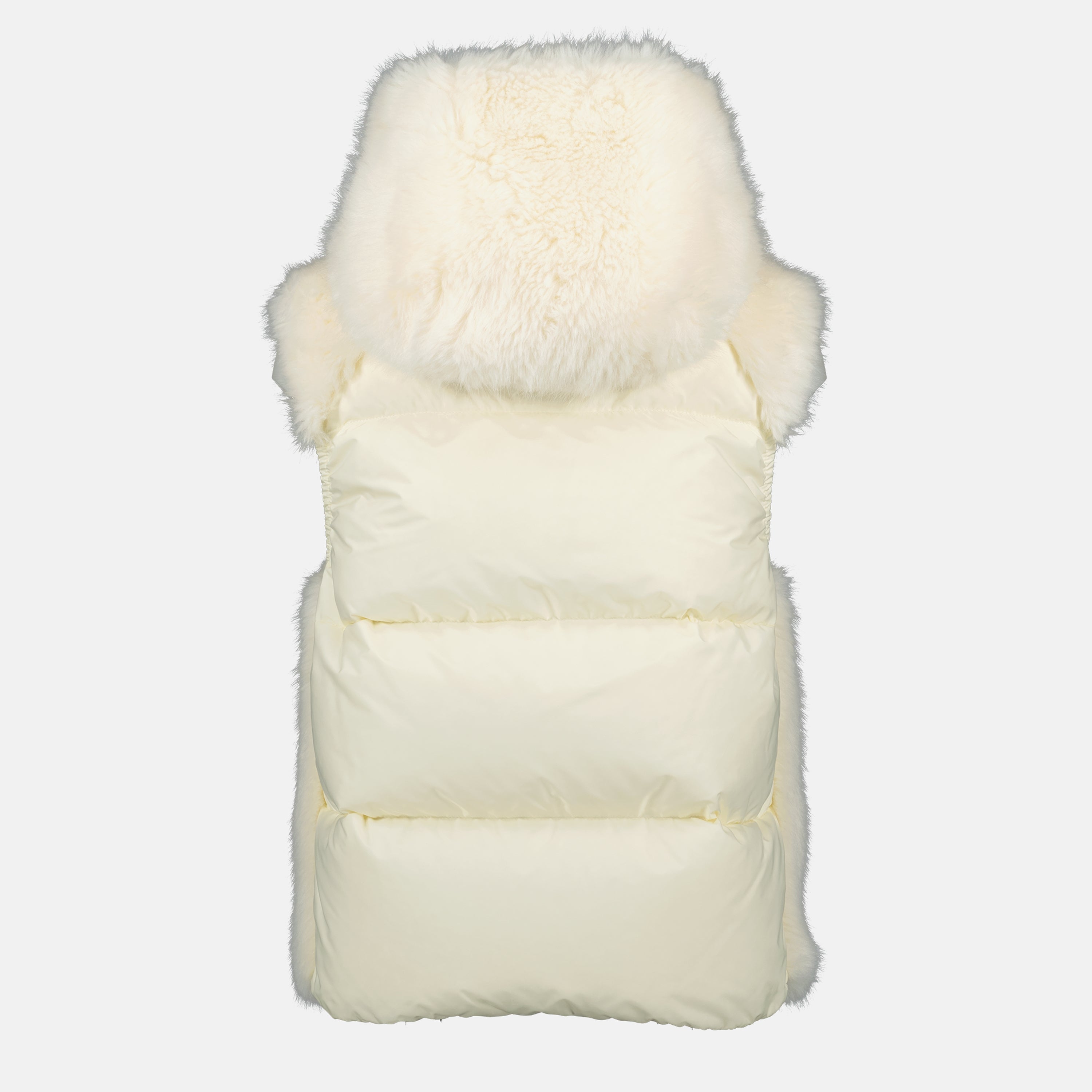 Moncler Grenoble, Arve teddy vest, sleeveless outerwear, waterproof vest, luxury outerwear