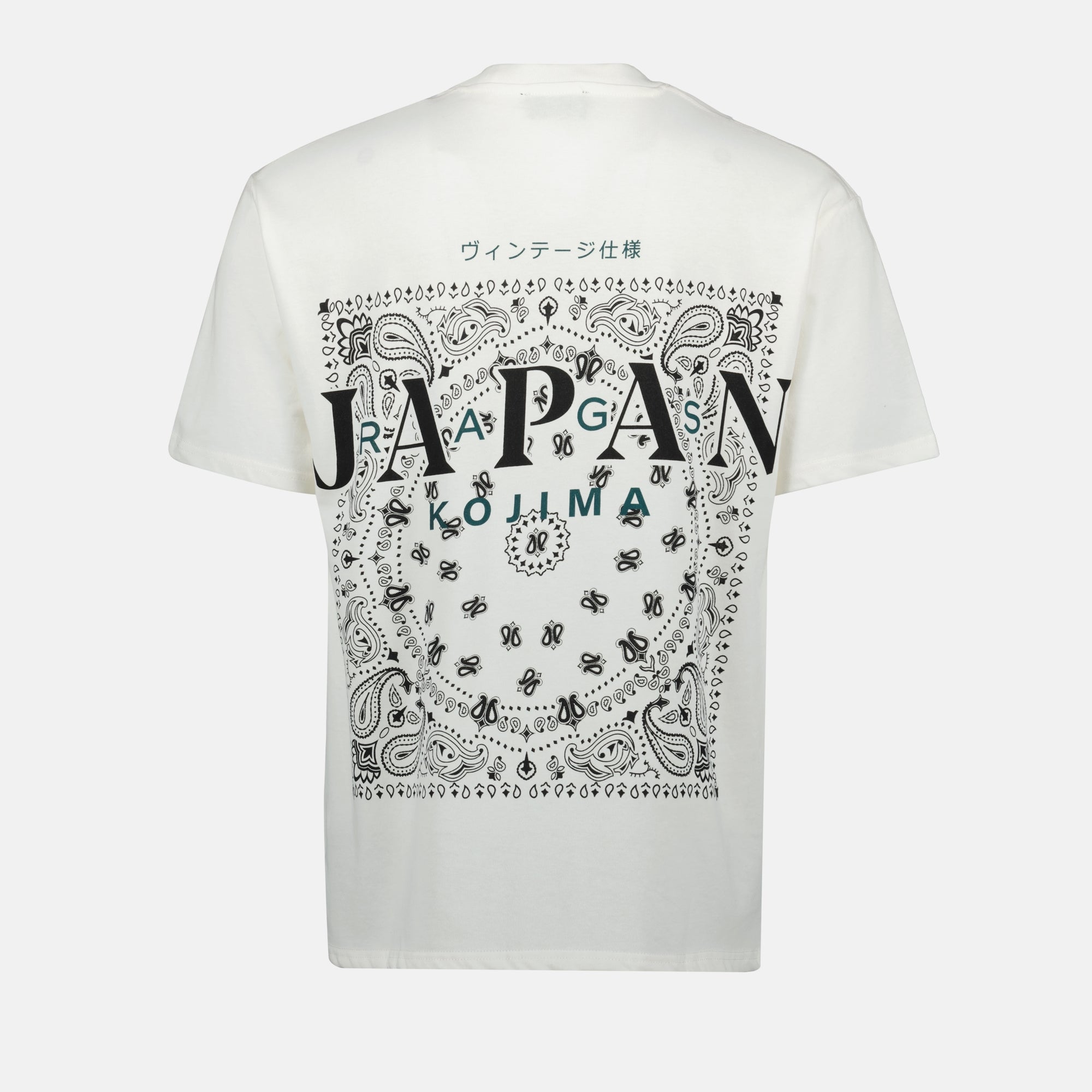 T-shirt, Japan Rag, Kojima print, cotton, casual wear