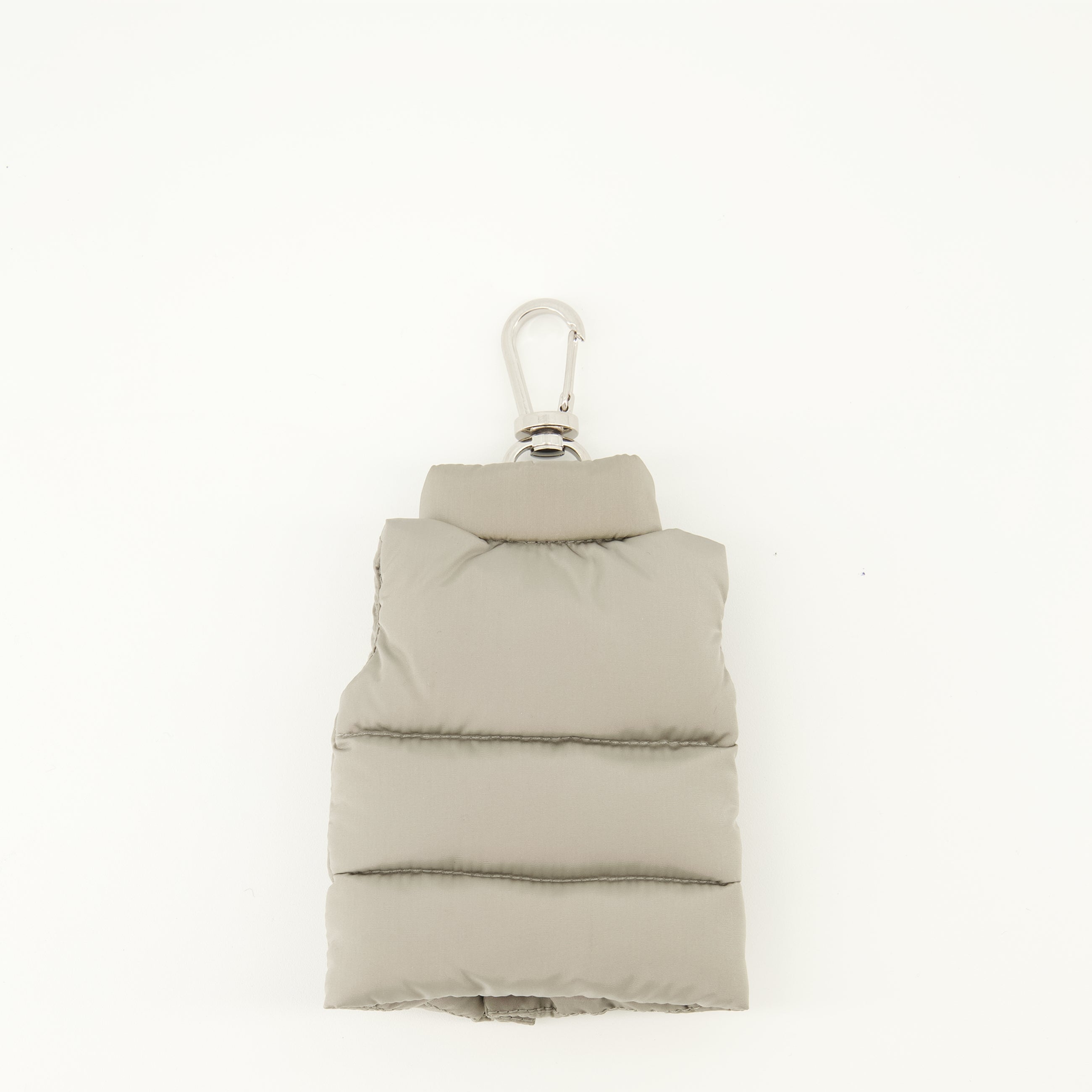 Image of Keychain Gilet Gris by Moncler for Men - Season Spring-Summer 2026 - Back View