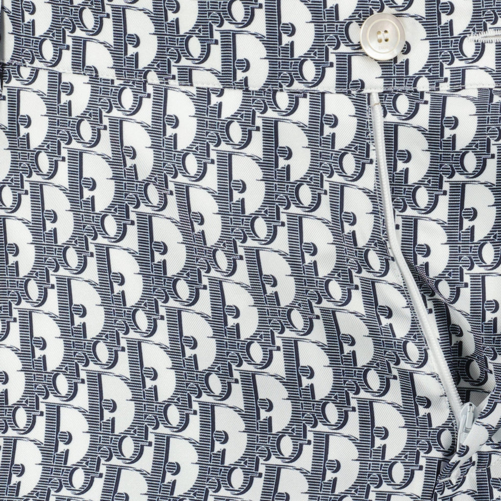 Dior shorts, silk shorts, designer shorts, bicolore shorts, luxury fashion