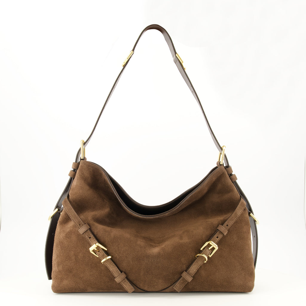 Medium Voyou Suede Tote