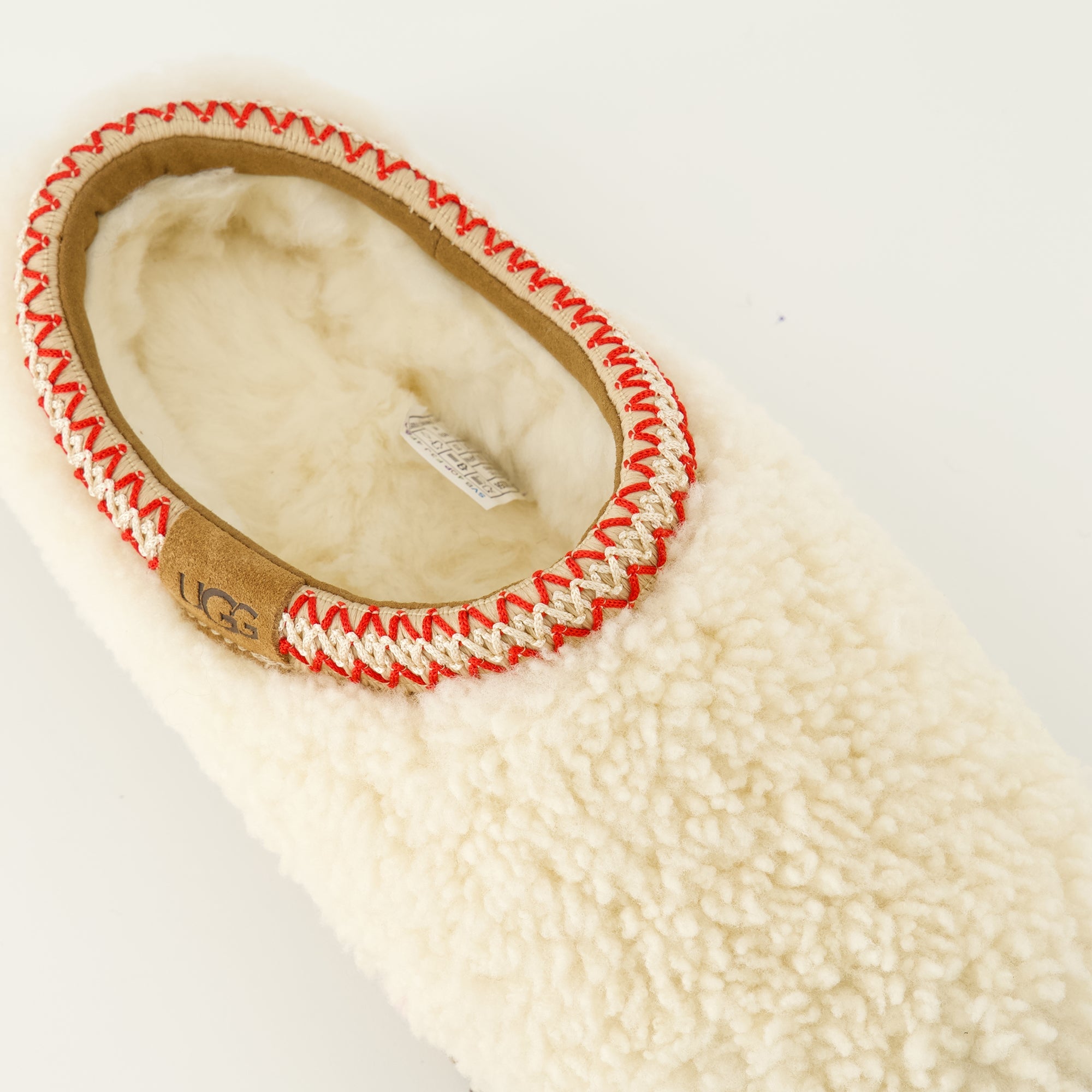 Ugg Mules, Curly Sheepskin Shoes, Autumn Winter Footwear, Comfortable Slip-On Mules, UGGplush Footbed