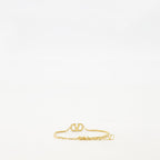 VLogo bracelet, Swarovski crystal jewelry, adjustable bracelet, Valentino Garavani, luxury accessories