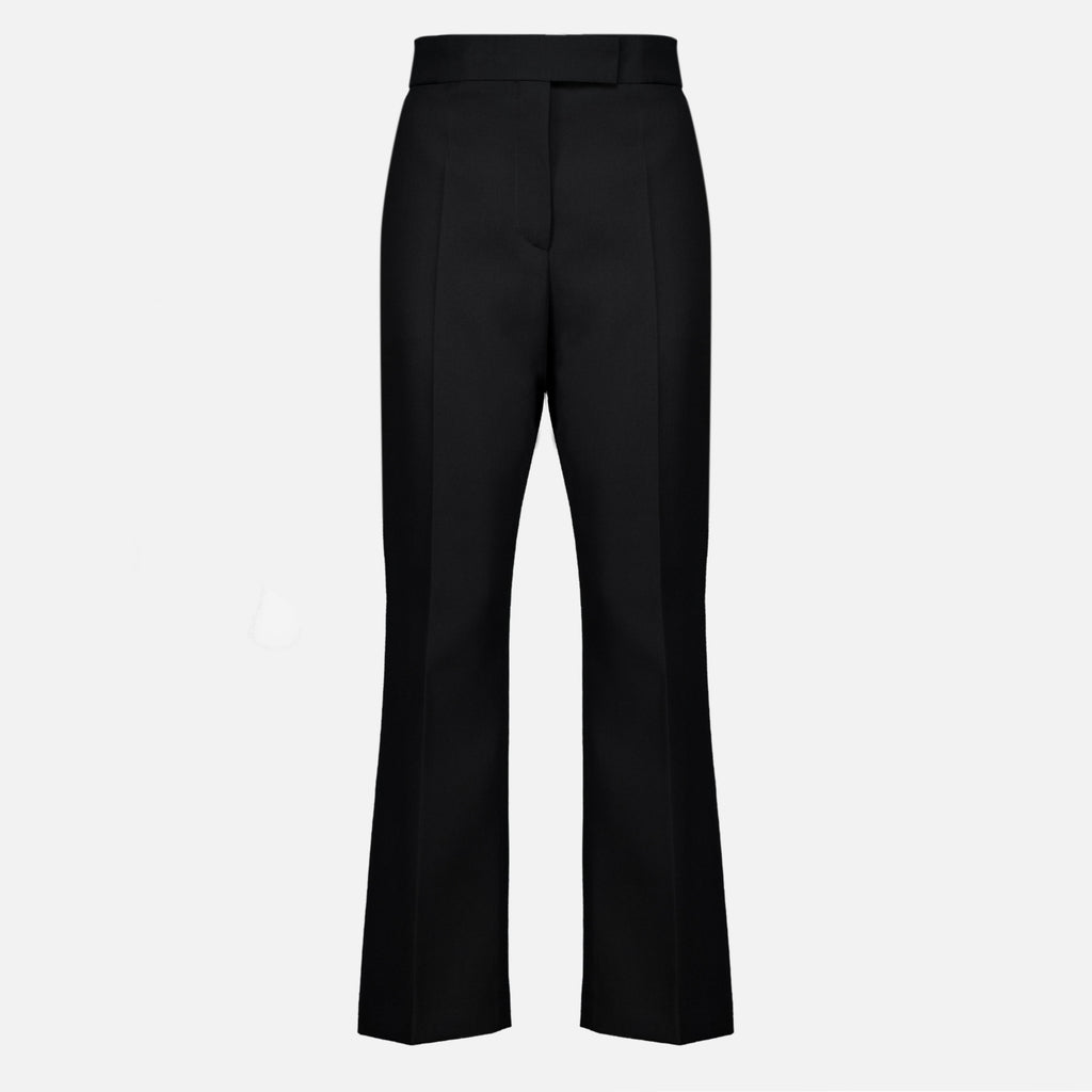 Pantalons en Laine Gabardine