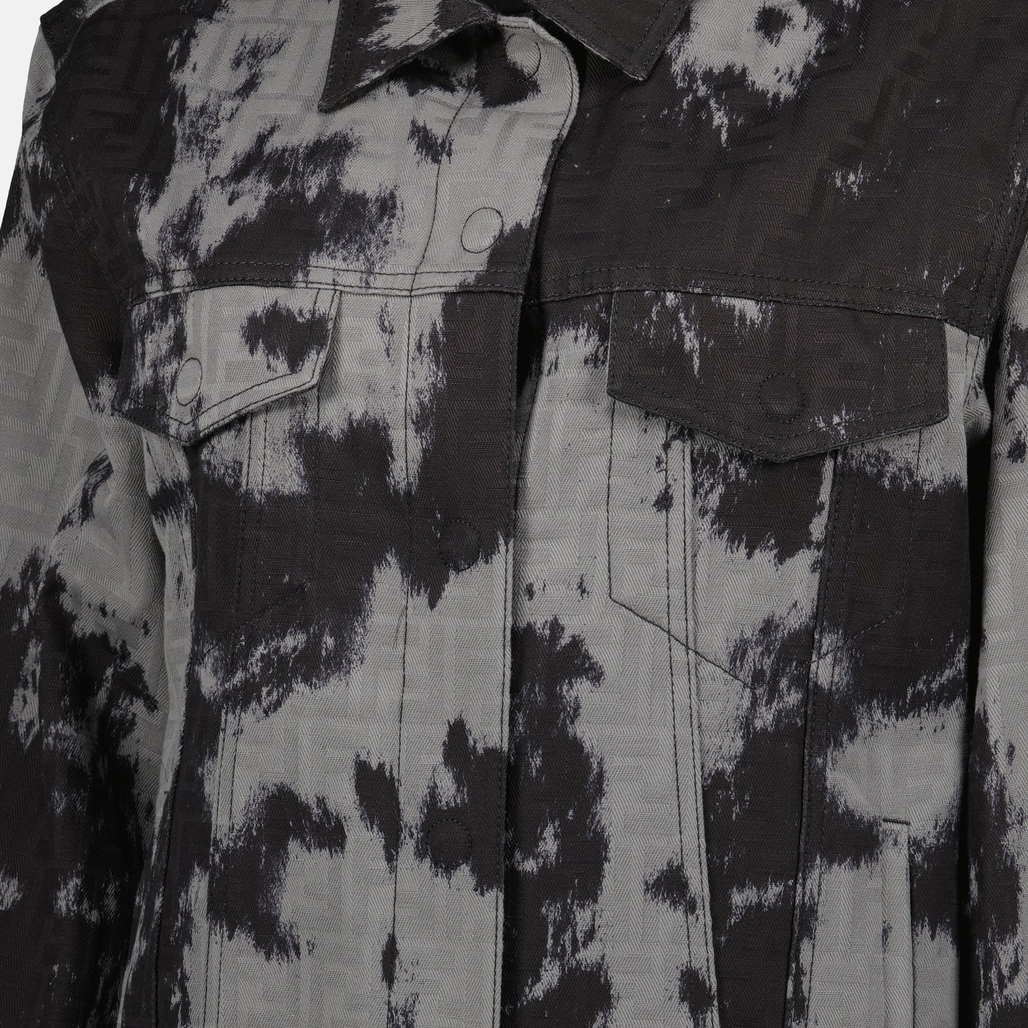 Denim Jacket, Fendi, Frosted Fauna, Autumn-Winter 2025, Fashion Outerwear