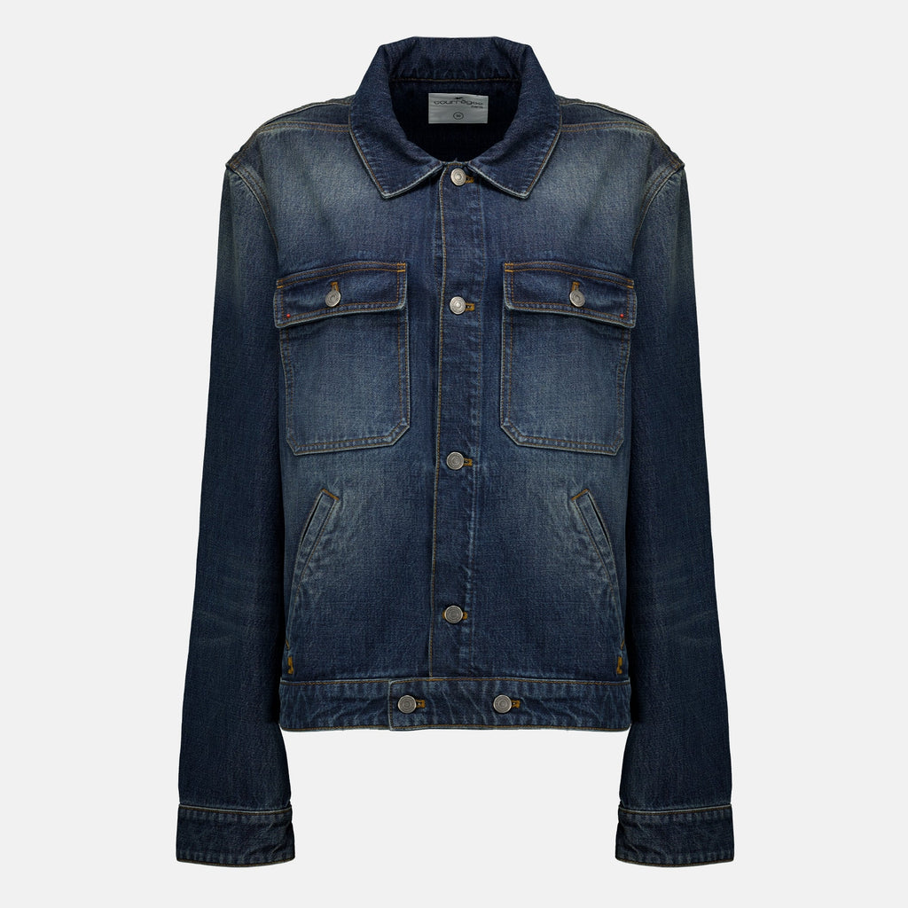 Vintage Denim Trucker Jacket
