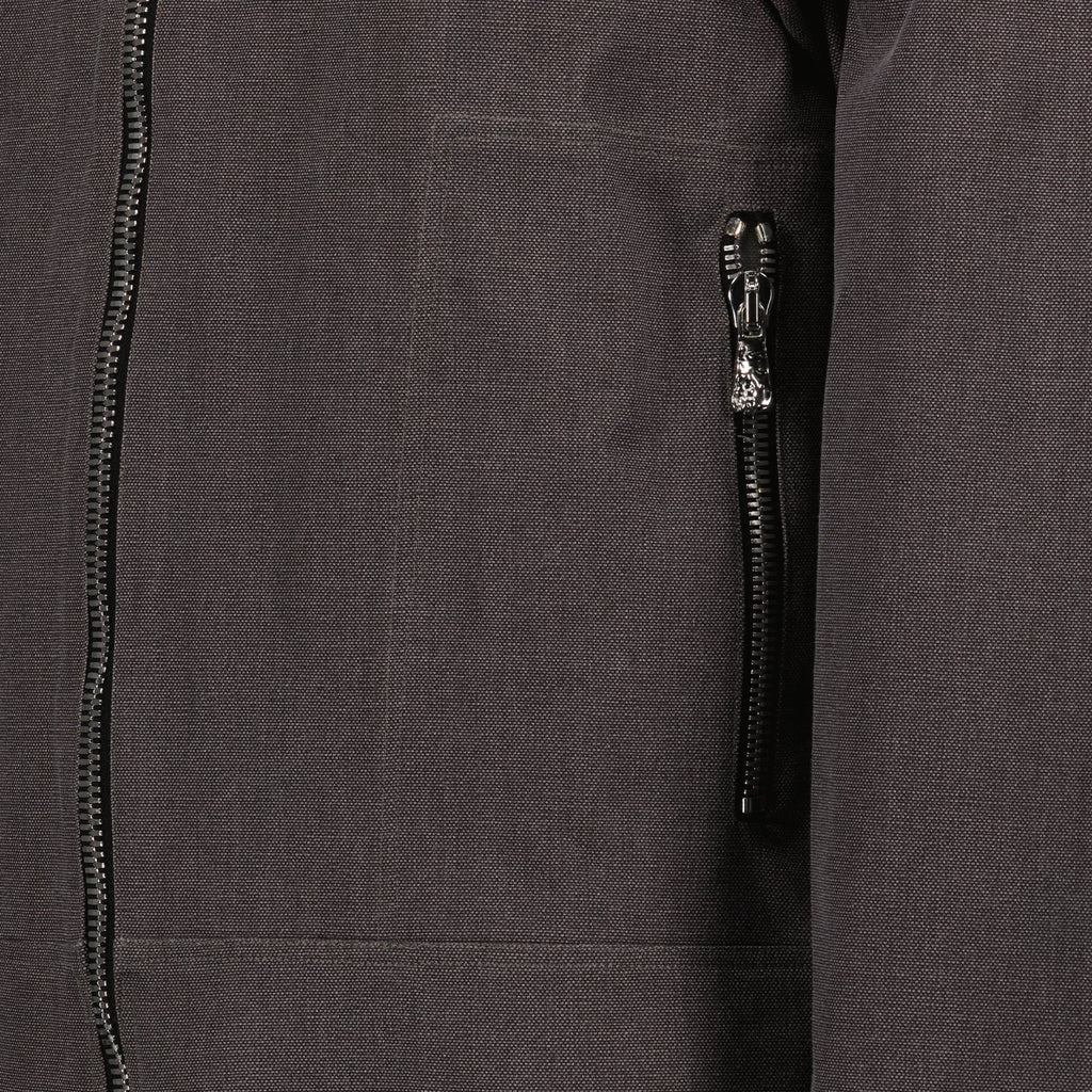 denim jacket, L8 Studio, gray jacket, unisex clothing, Spring-Summer 2024