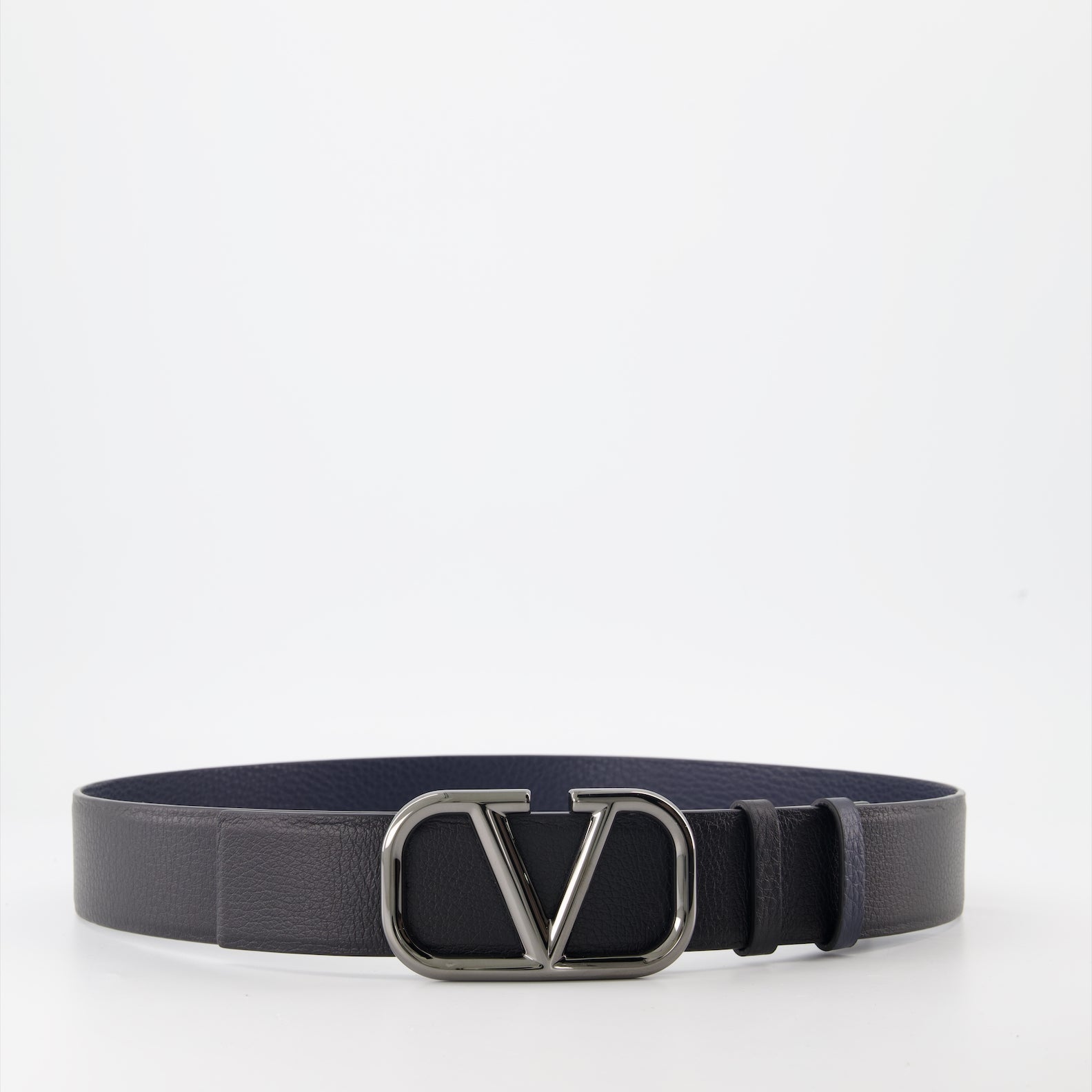reversible belt, VLogo belt, Valentino accessories, men's fashion, calfskin belt