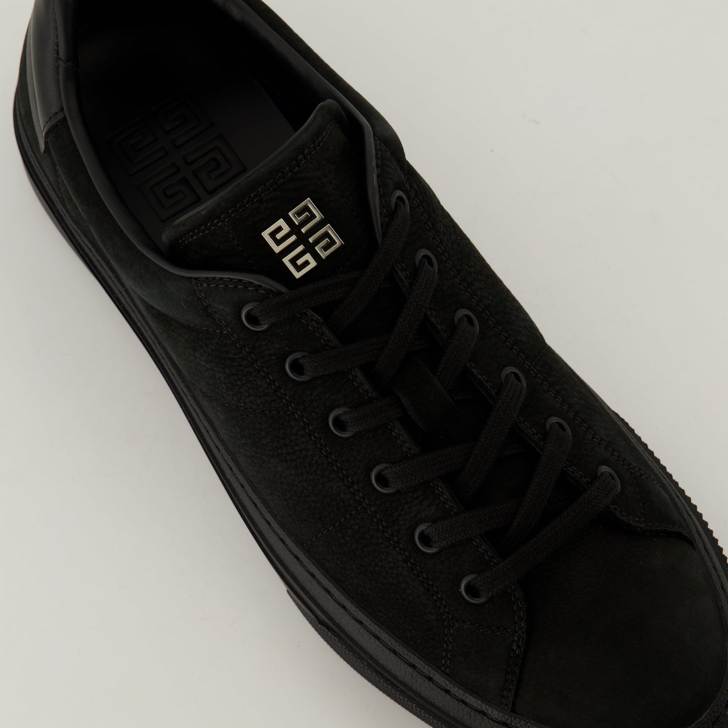 nubuck sneakers, black sneakers, City Sport sneakers, Givenchy sneakers, Fall-Winter 2024 footwear