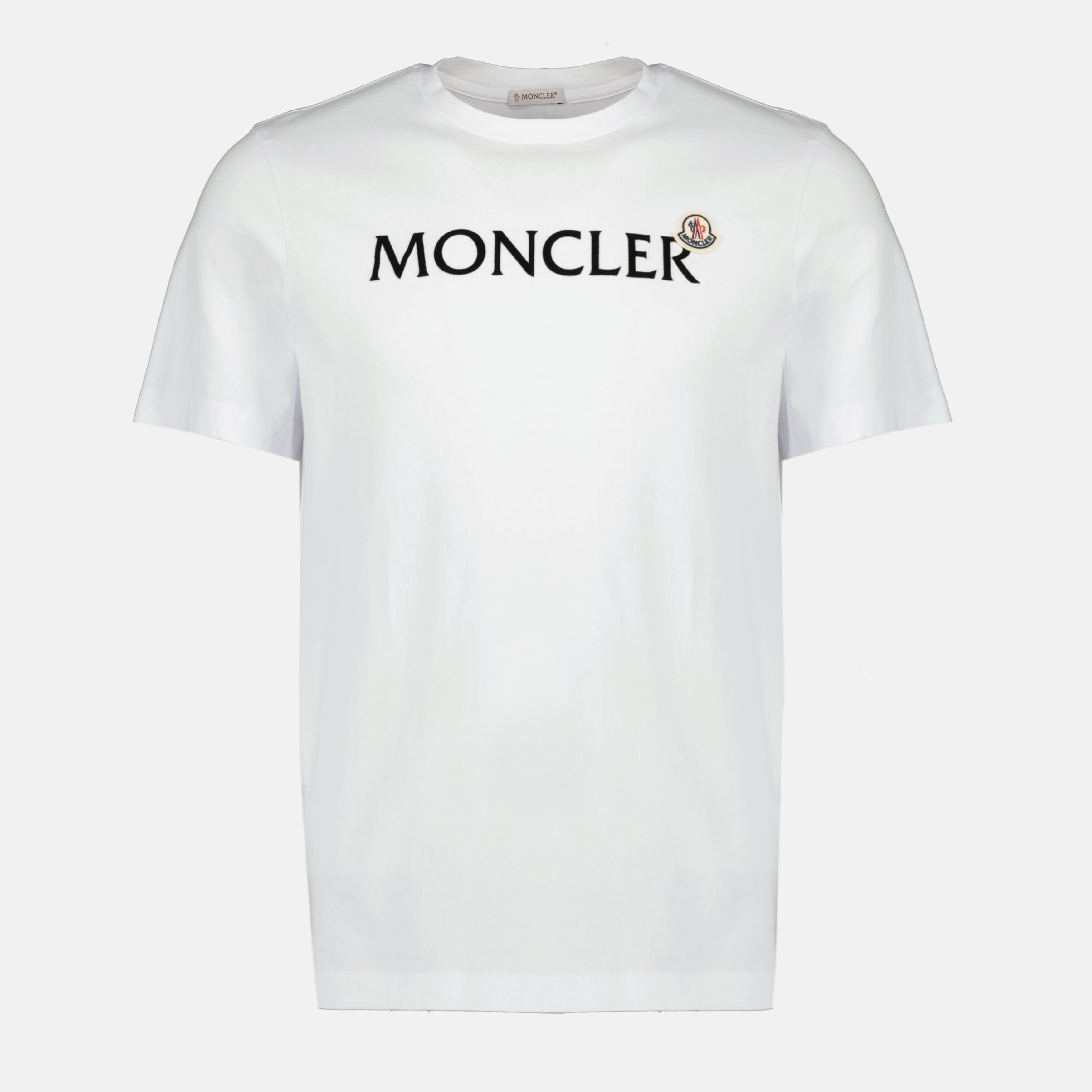 Image du T-shirt logo de Moncler pour hommes - Saison Printemps-Été 2026 - Vue de face