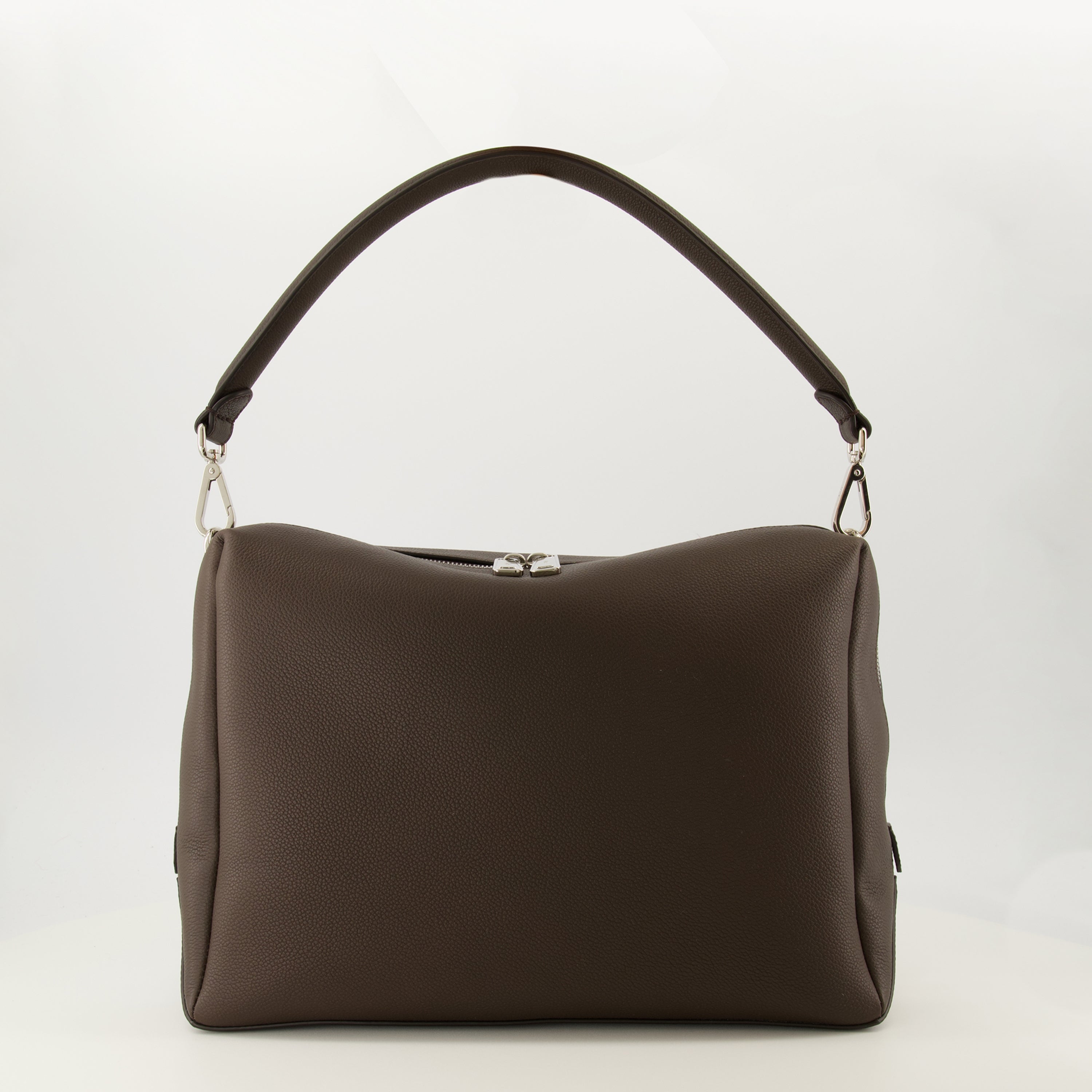 Fendi handbag, camel leather bag, designer accessories, luxury bags, high-end handbags