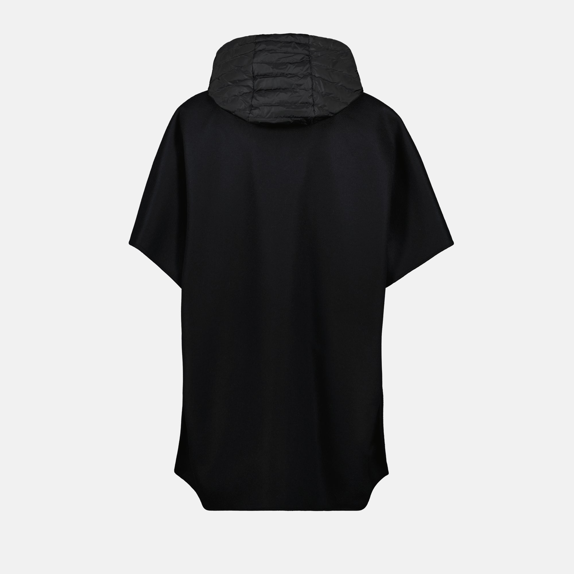 Moncler cape, hooded cape, designer outerwear, women's fashion, autumn-winter collection