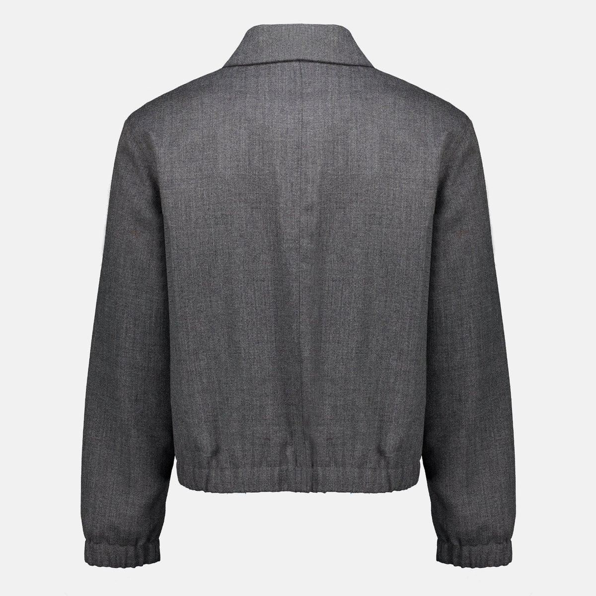 Chaqueta de lana gris