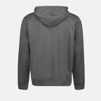 スタンドアップカラー付きジップフーディ