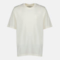 Imagem da T-shirt de algodão branco Ami Paris - Unisexo da Ami PARIS para Unisexo - Temporada Primavera-Verão 2026 - Vista Frontal