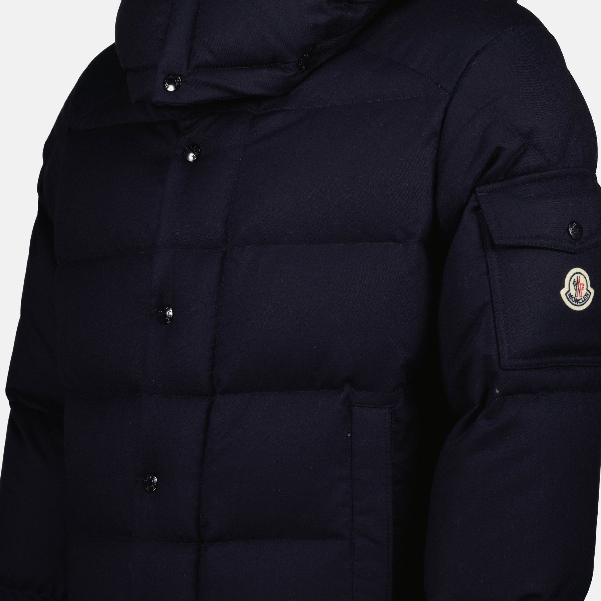 navy blue jacket, down jacket, Moncler outerwear, winter jacket, men's fashion