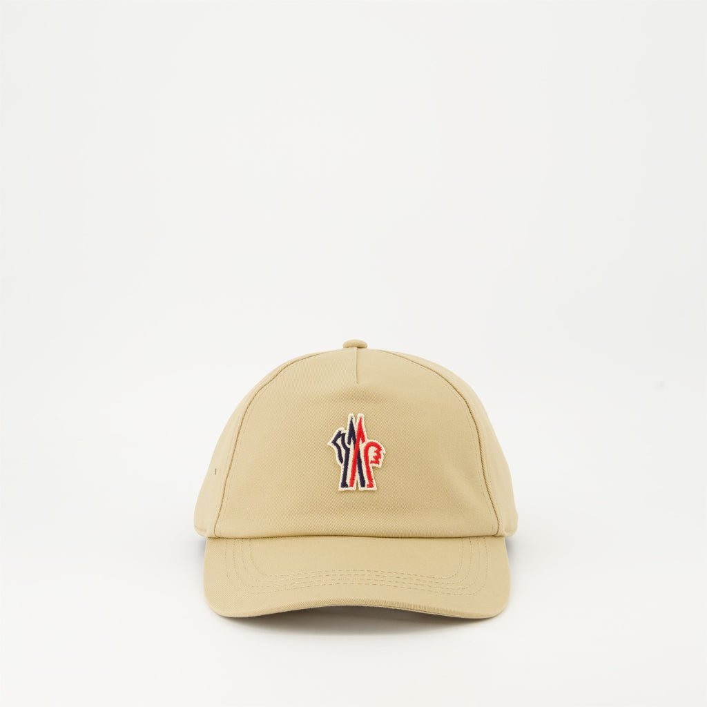 Moncler Grenoble, Beige Gabardine Cap, Autumn-Winter 2024, Luxury Cap, High-end Accessories