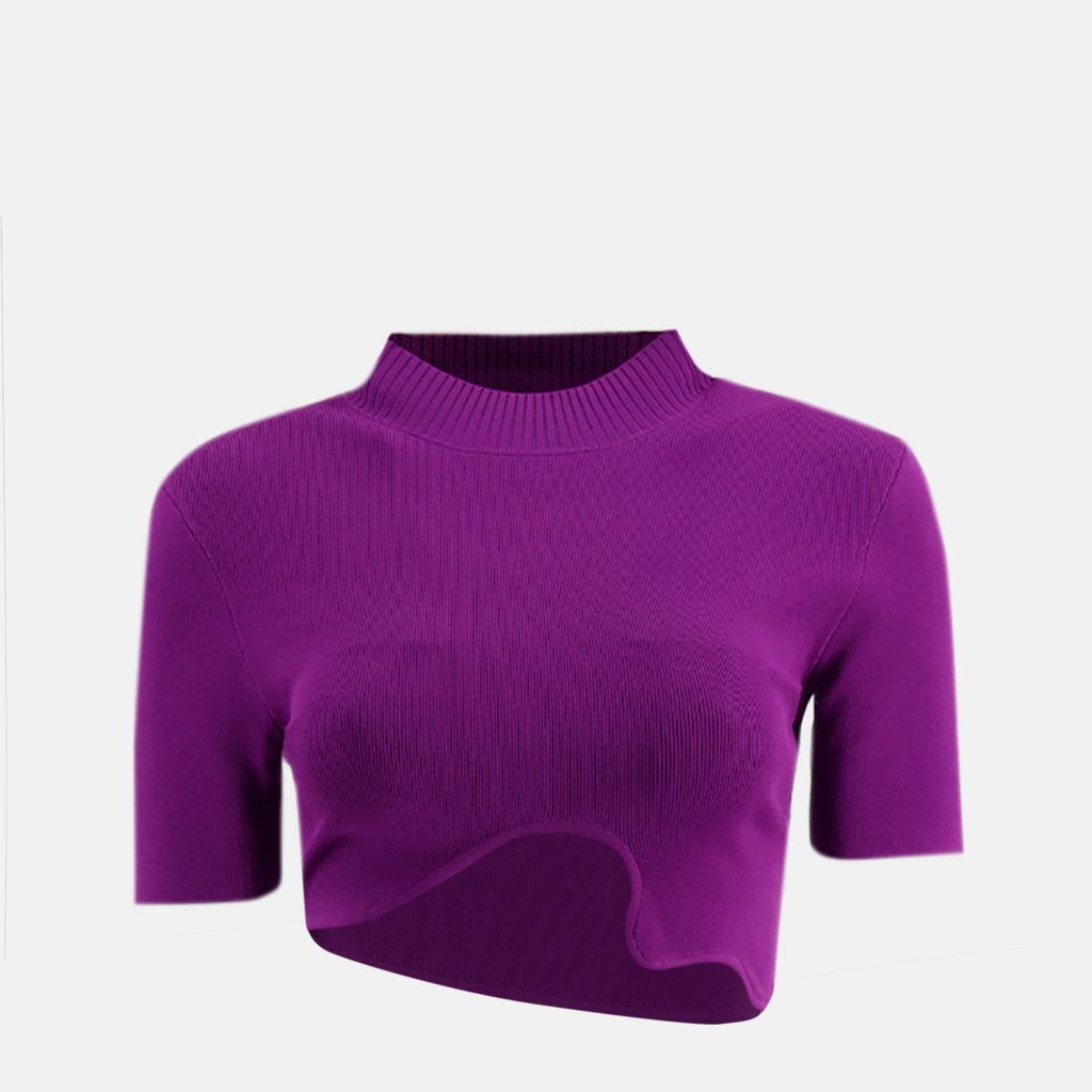 Image of Top Maparadita Violet by Christopher Esber for Women - Season Spring-Summer 2026 - Front View