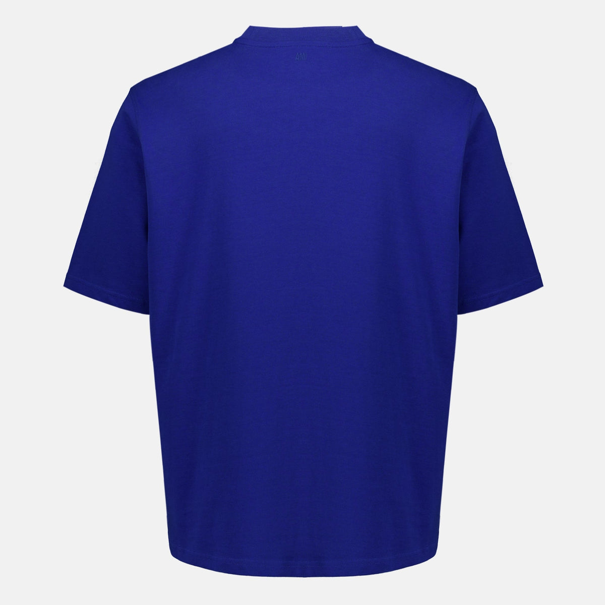 Blaues T-Shirt aus Baumwolle mit Herzlogo