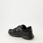 Immagine delle Sneakers Nere B30 di Dior per Uomo - Stagione Autunno-Inverno 2025 - Vista Posteriore Destra in Tre Quarti