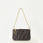 Image of Denim Bag Charm by Fendi for Women - Season Autumn-Winter 2025 - Front View