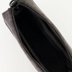 denim camera bag, adjustable shoulder strap, unisex accessory, oval D logo, Spring-Summer 2025 collection