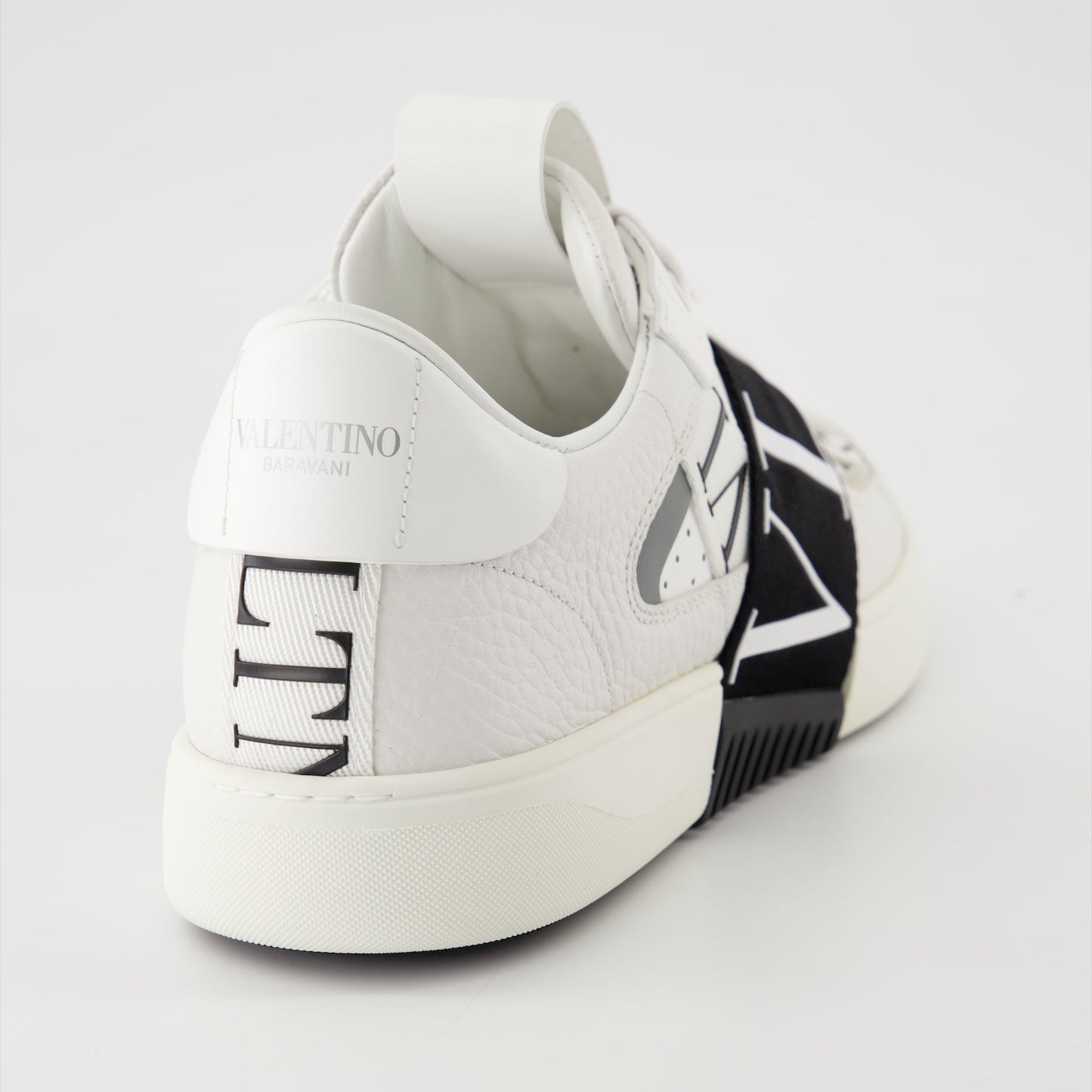 VLTN sneakers, Valentino Garavani, white leather sneakers, luxury ready-to-wear, designer shoes