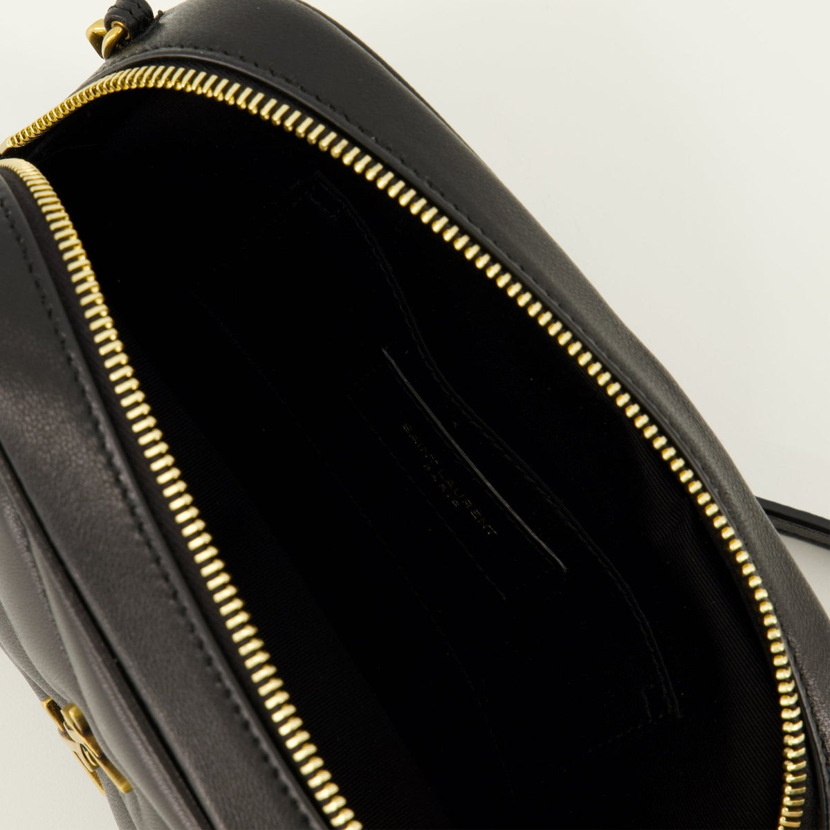 Mini Sac Loulou Camera Black