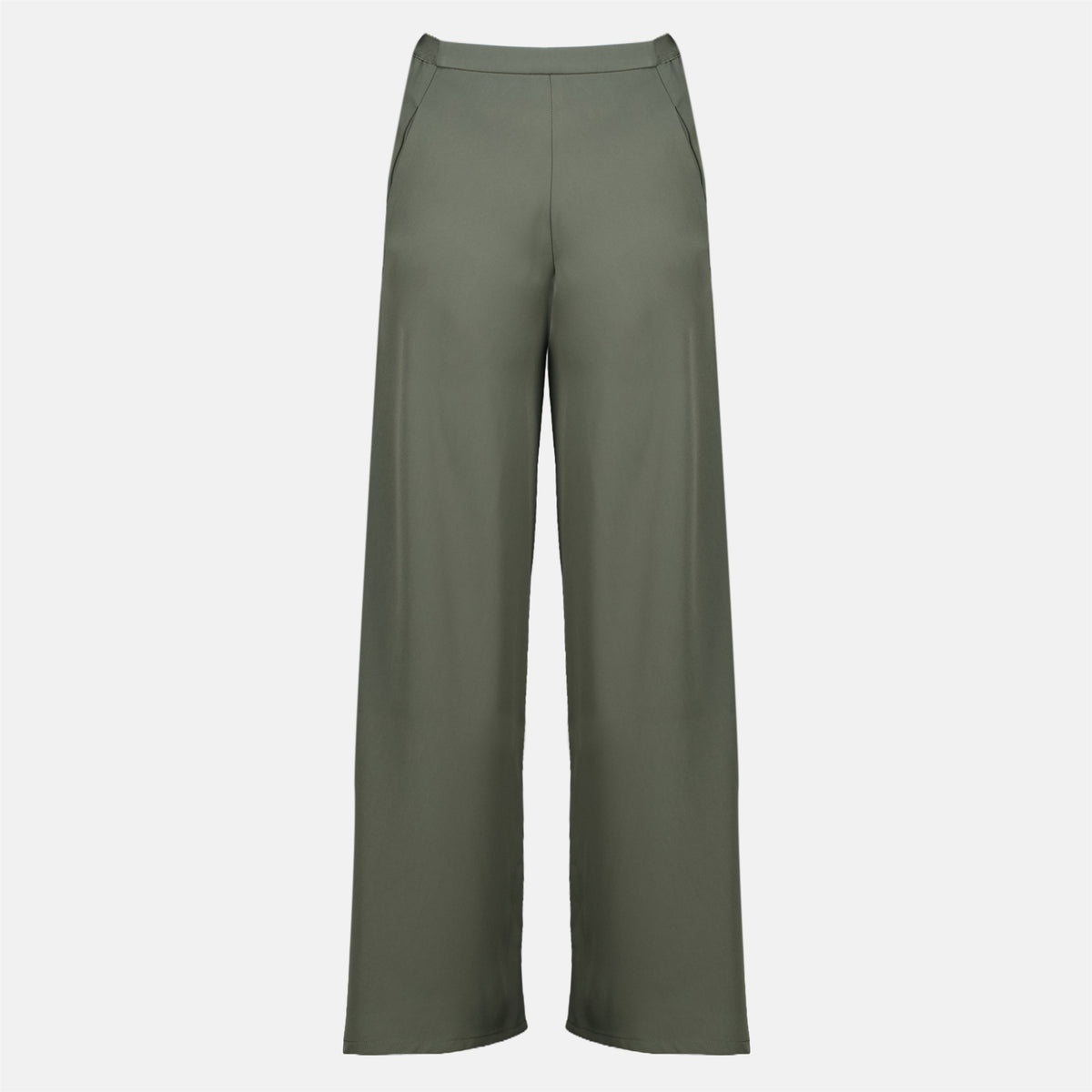 Pantalones Kaki en Crepé