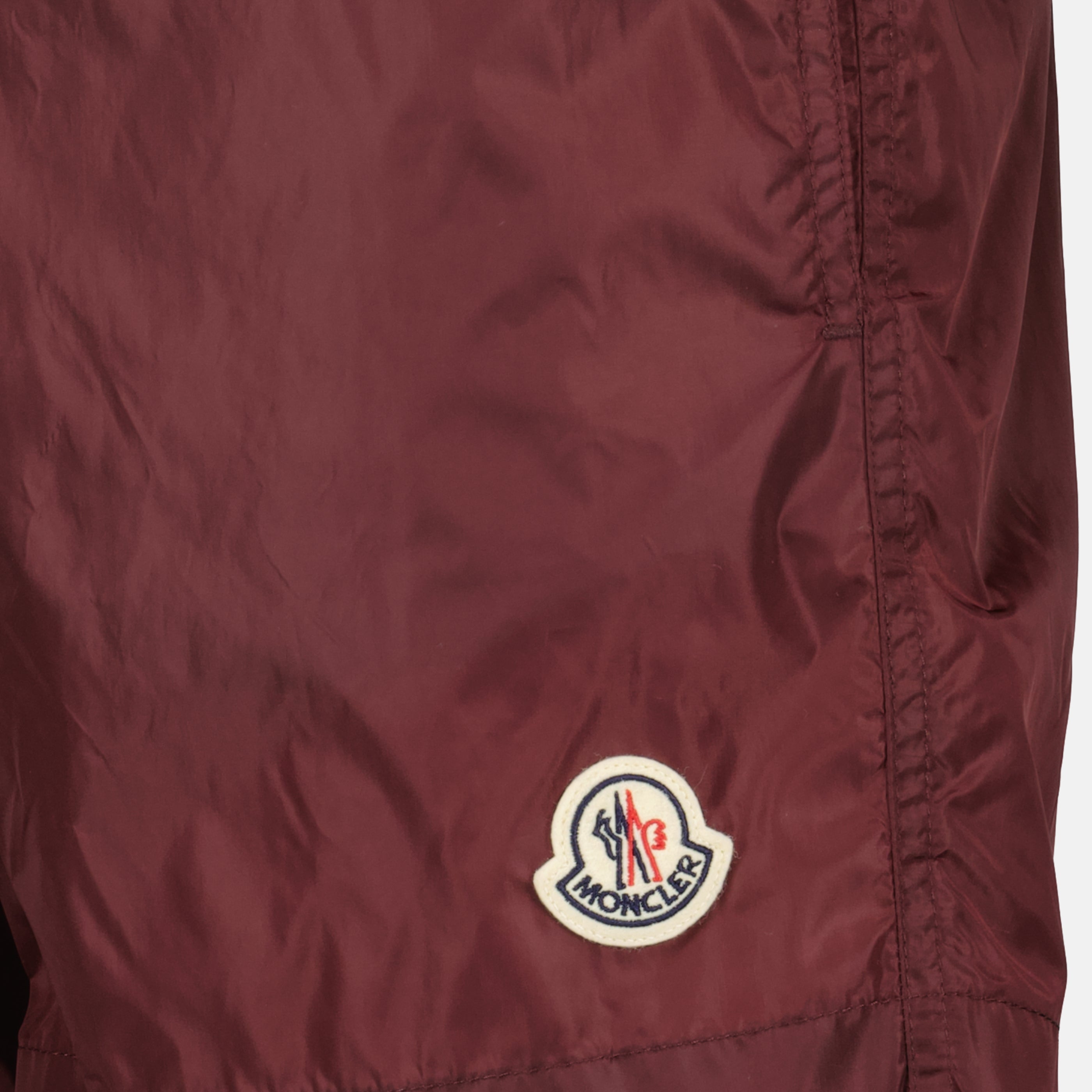 Bordeaux Nylon Swim Shorts