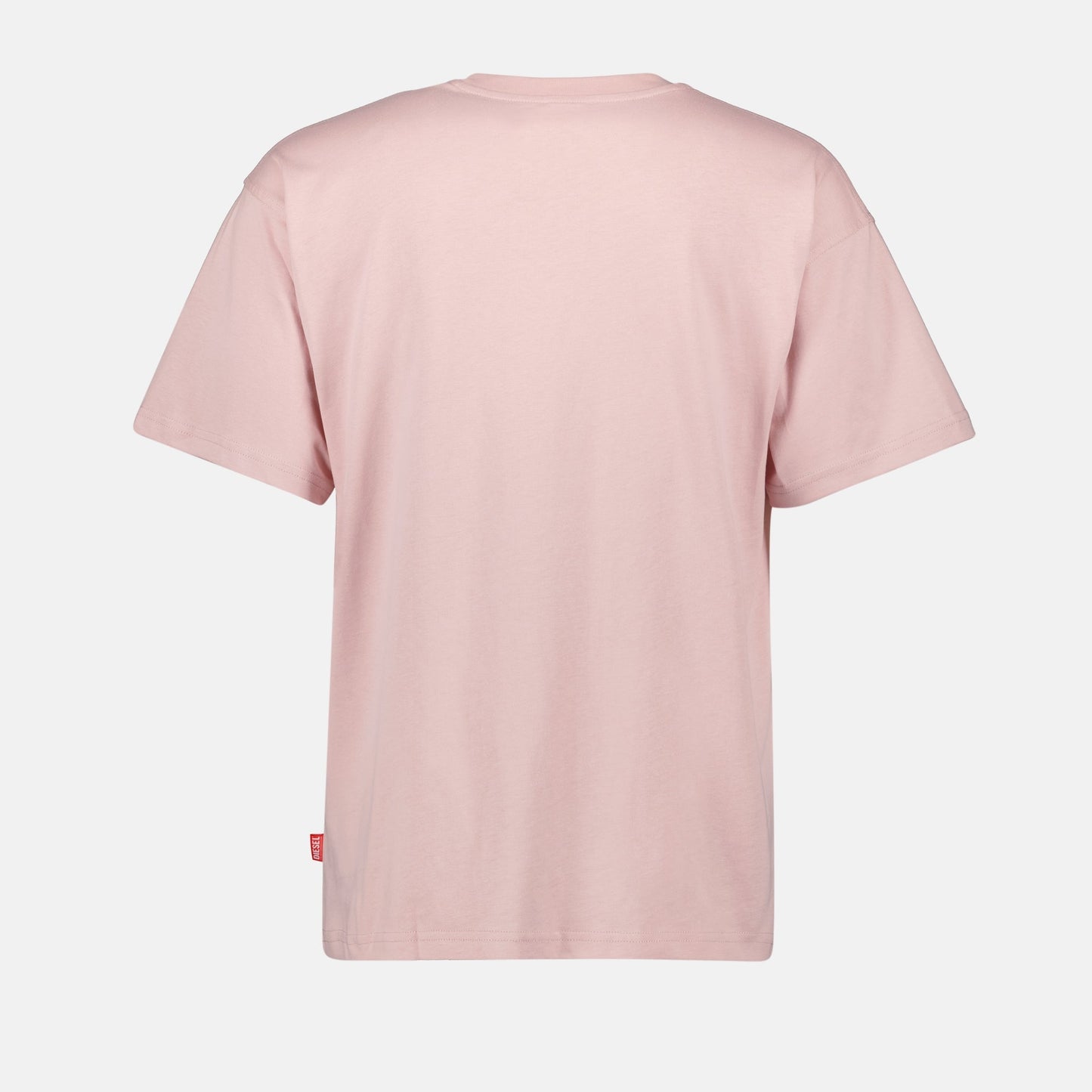 Pink T-shirt, Diesel T-Boxt-S5, Autumn-Winter 2024, Cotton T-shirt, Men's Fashion